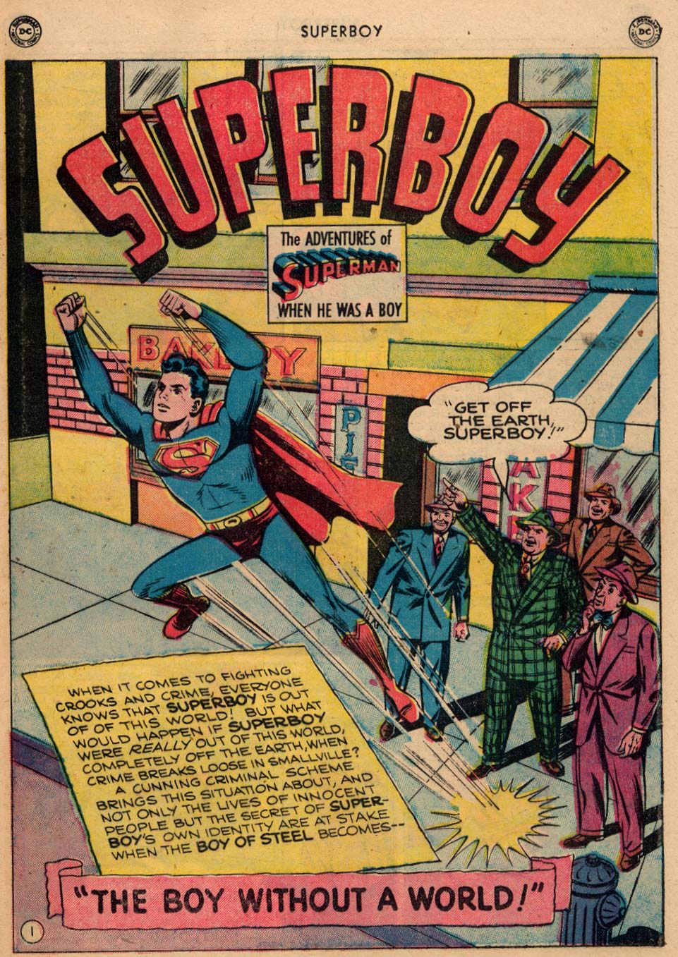 Read online Superboy (1949) comic -  Issue #8 - 32