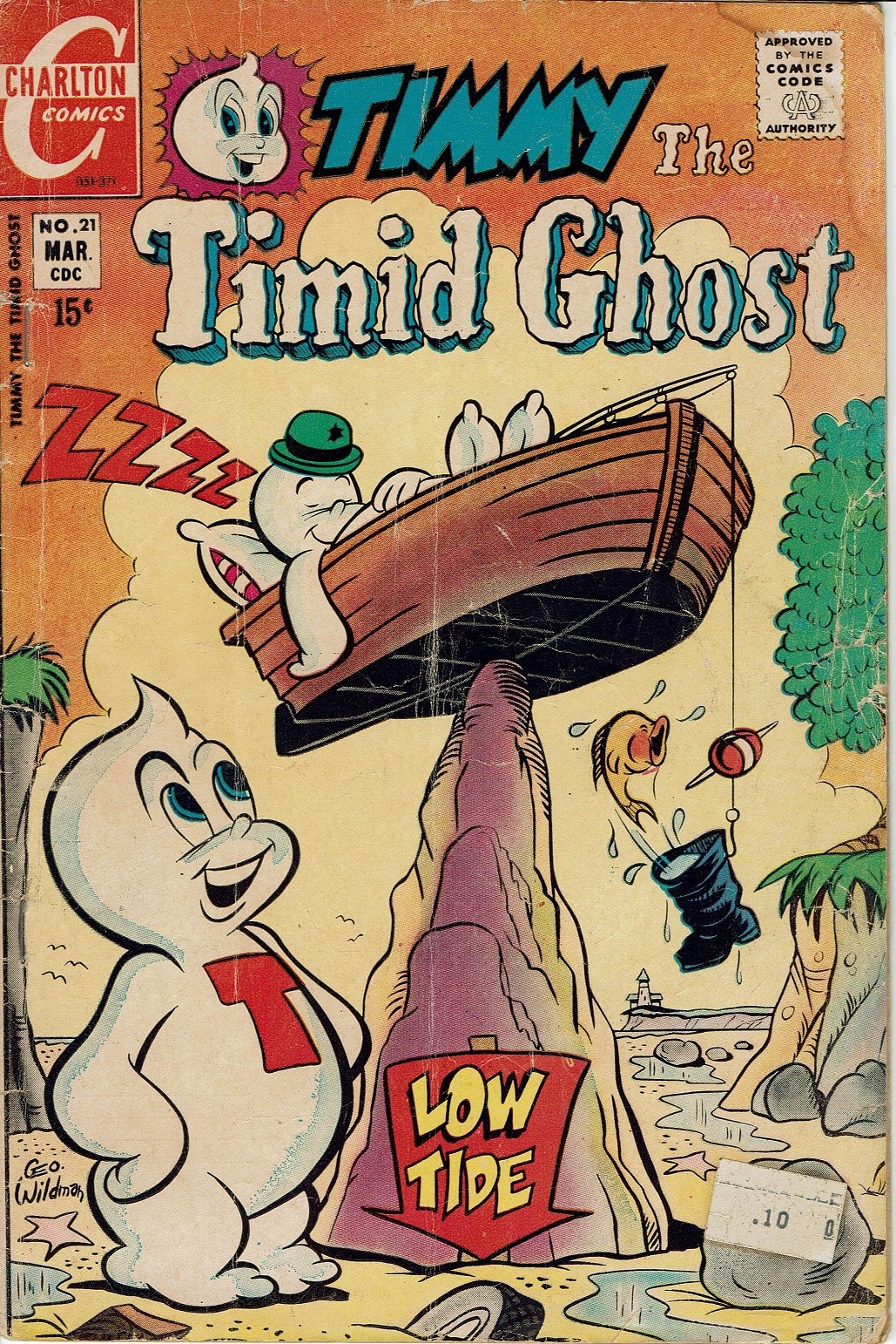 Read online Timmy the Timid Ghost comic -  Issue #21 - 1