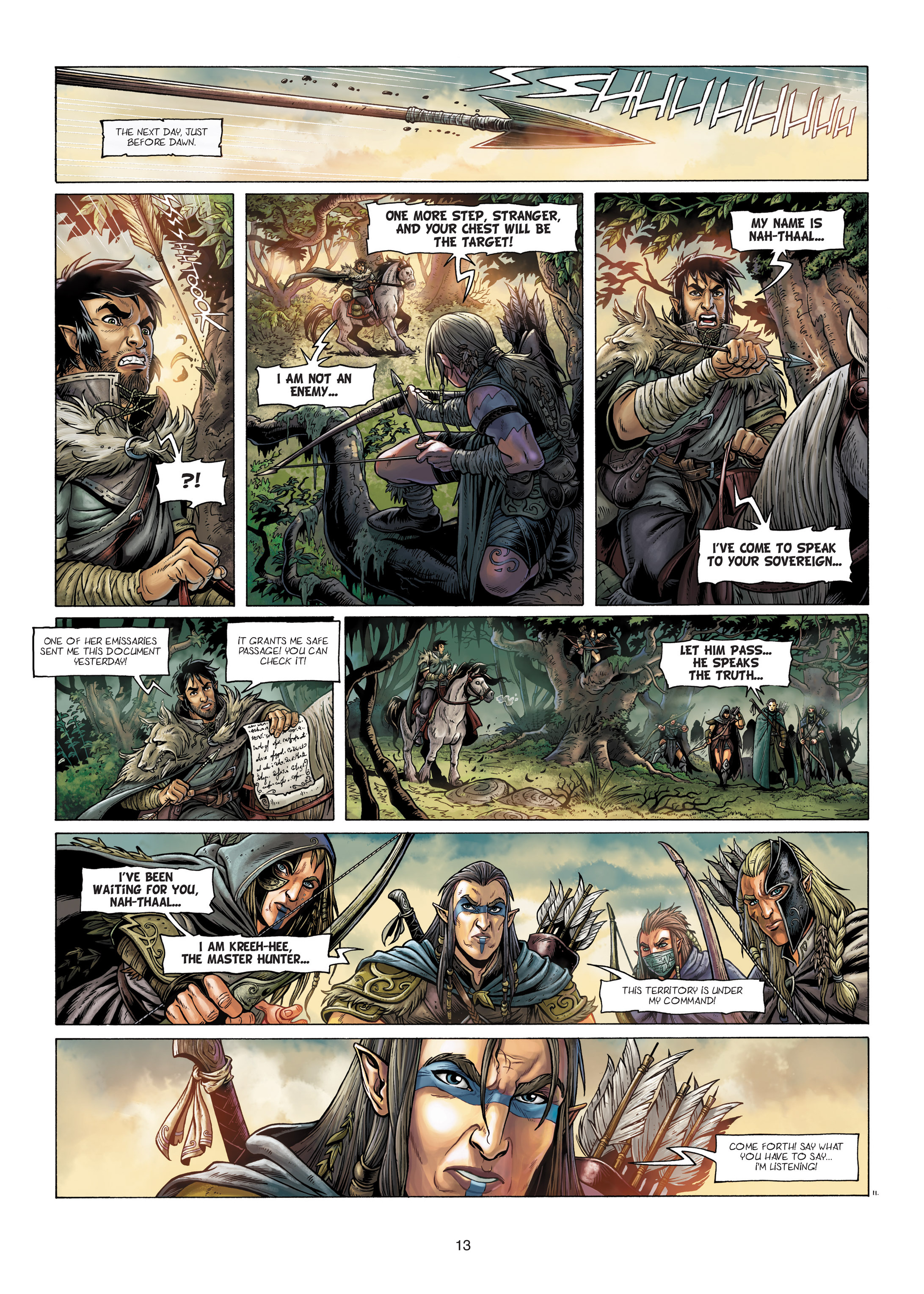 Read online Elves comic -  Issue #4 - 13