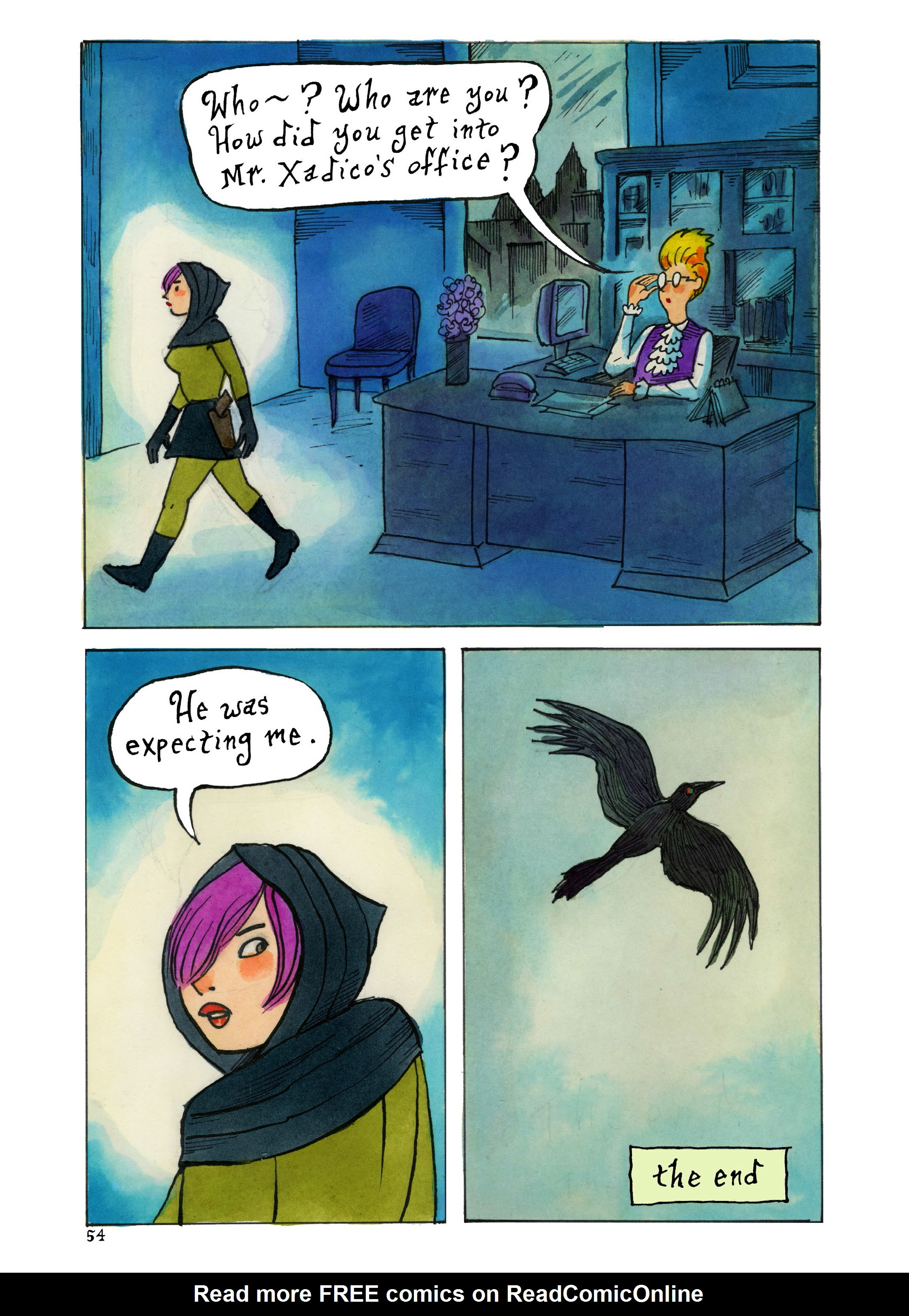 Read online Violenzia and Other Deadly Amusements comic -  Issue # TPB - 55