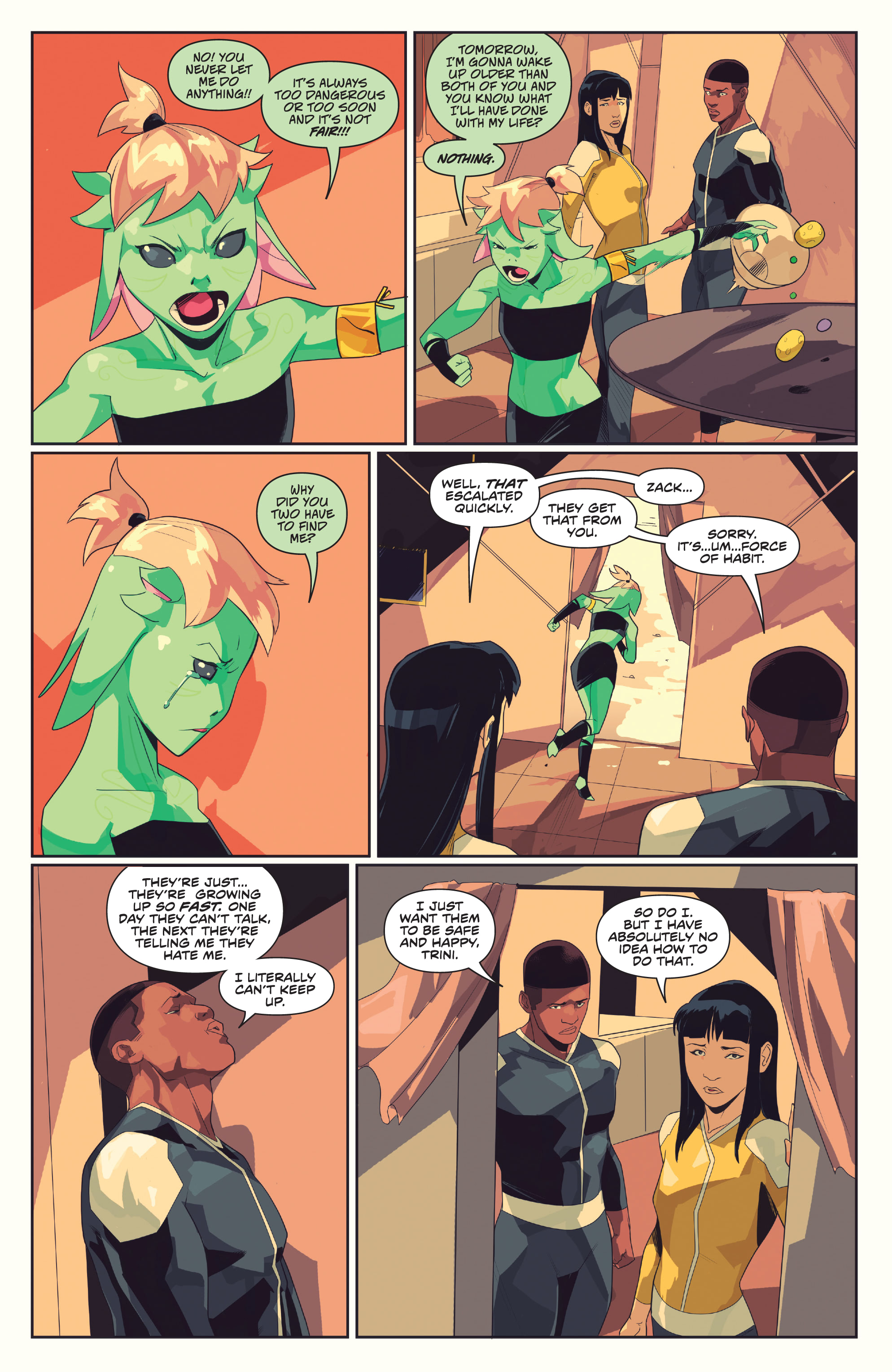 Read online Power Rangers comic -  Issue #21 - 10