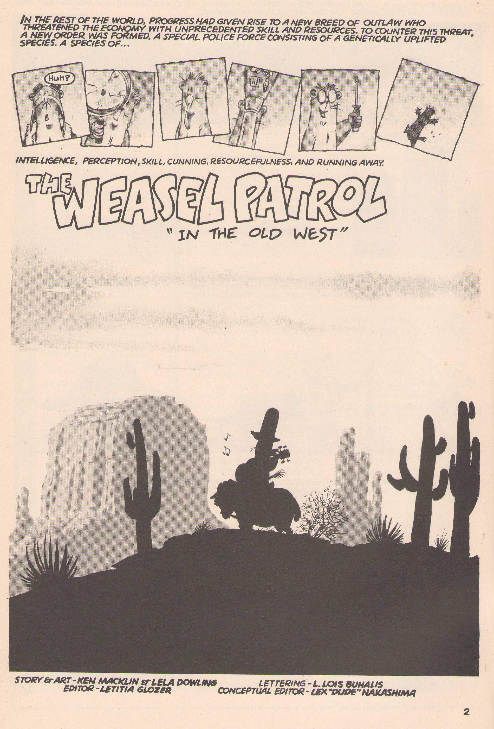 Read online Weasel Patrol comic -  Issue # Full - 4