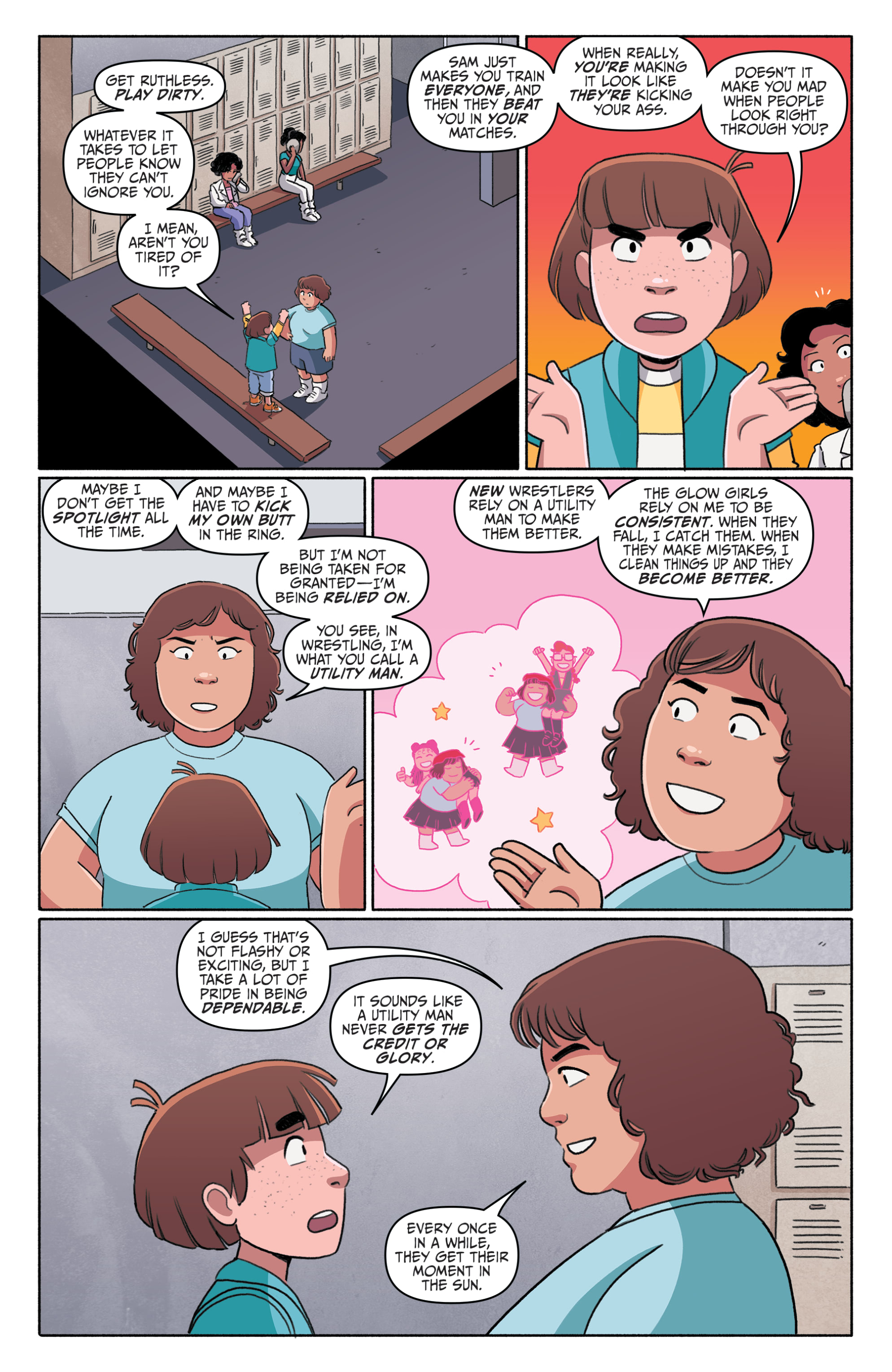 Read online GLOW vs the Babyface comic -  Issue #4 - 13