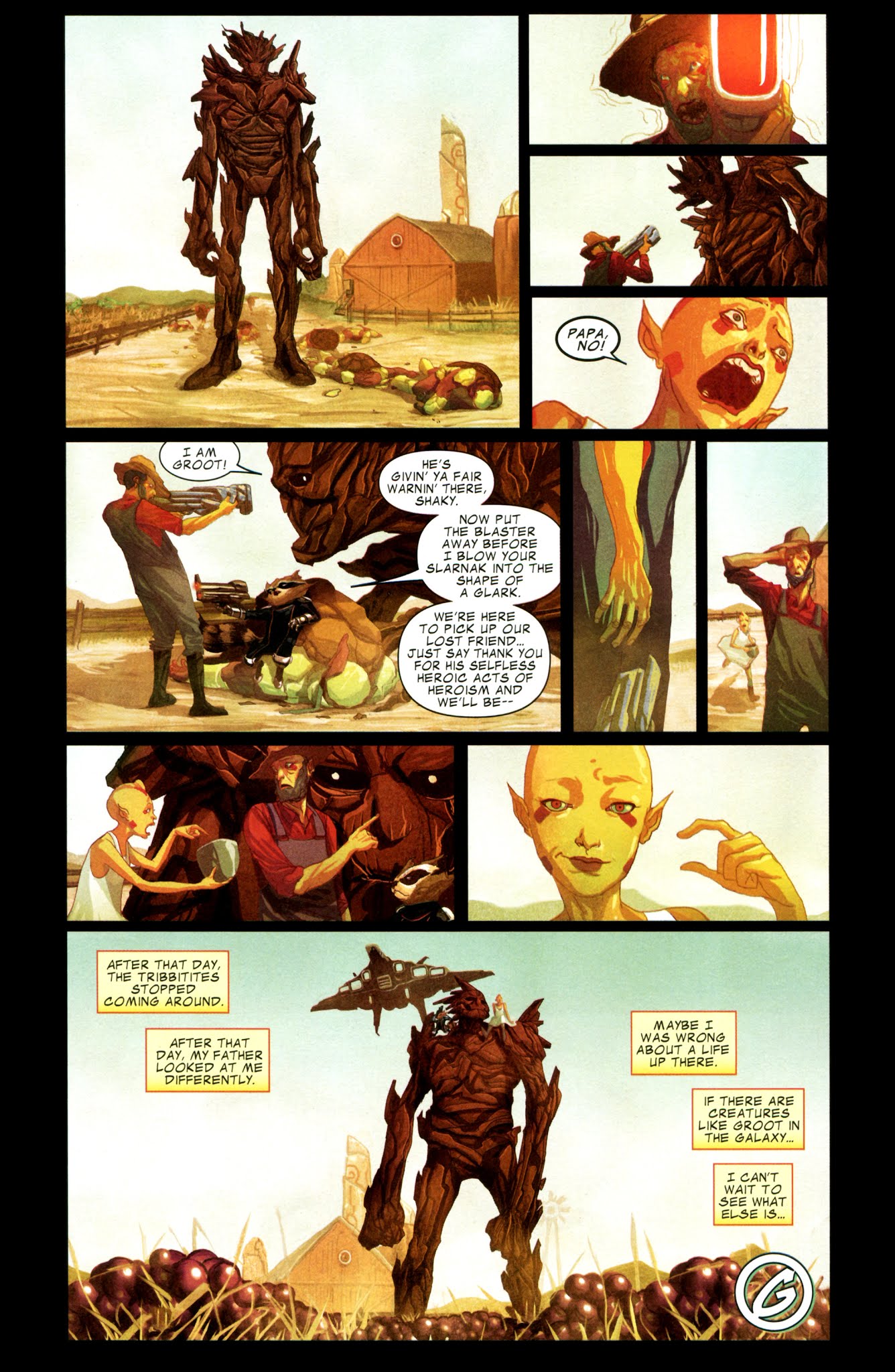 Read online Guardians of the Galaxy: Tomorrow's Avengers comic -  Issue # Full - 17