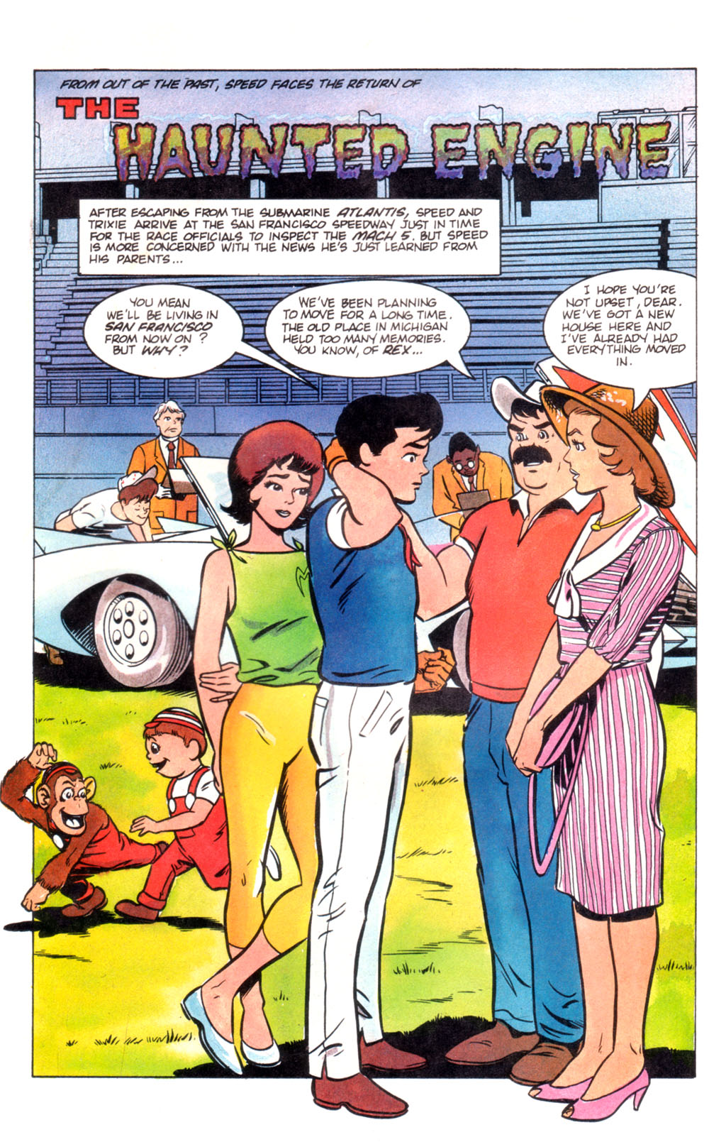 Read online Speed Racer (1987) comic -  Issue #8 - 3