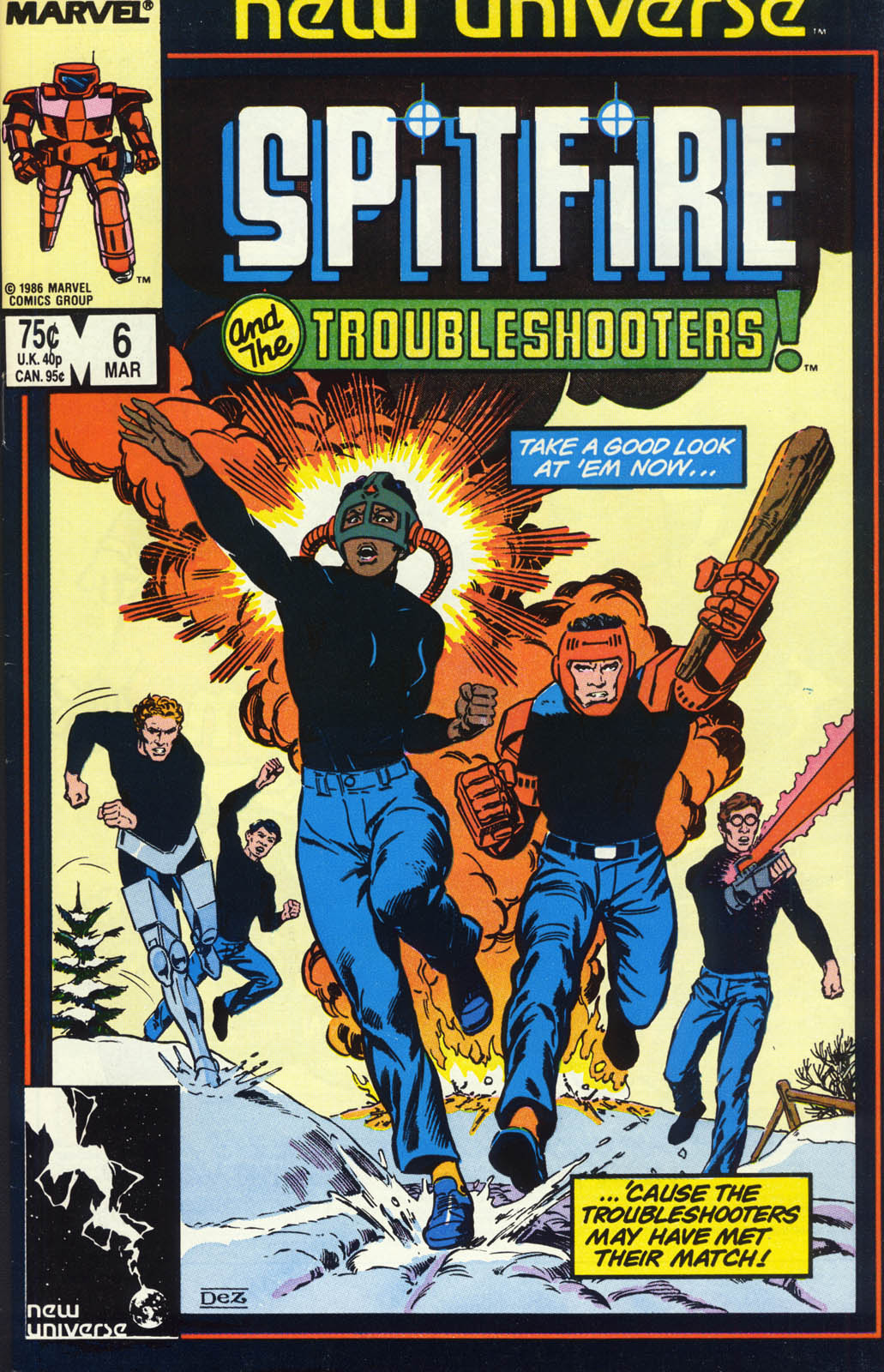 Read online Spitfire and the Troubleshooters comic -  Issue #6 - 1