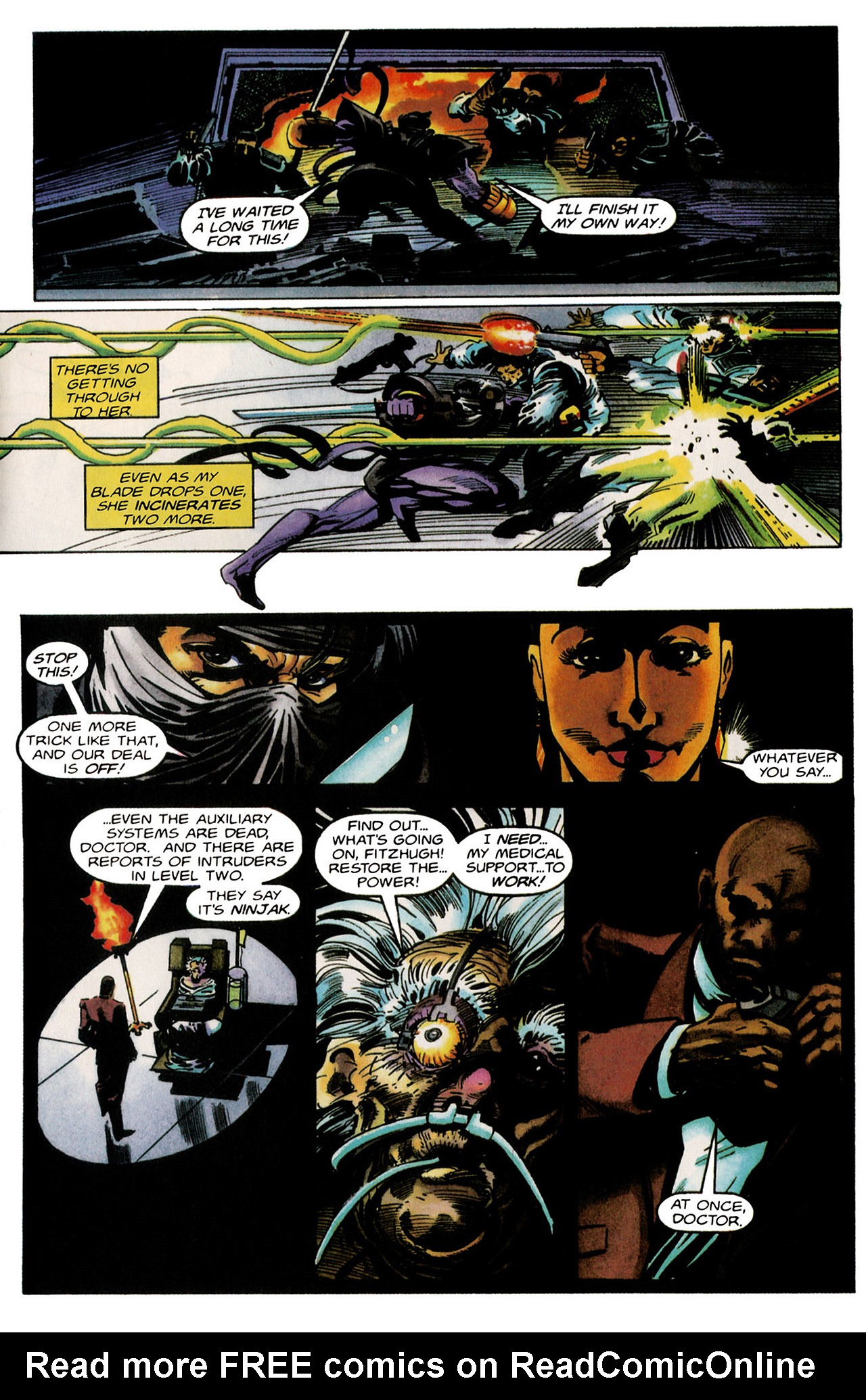 Read online Ninjak (1994) comic -  Issue #8 - 13