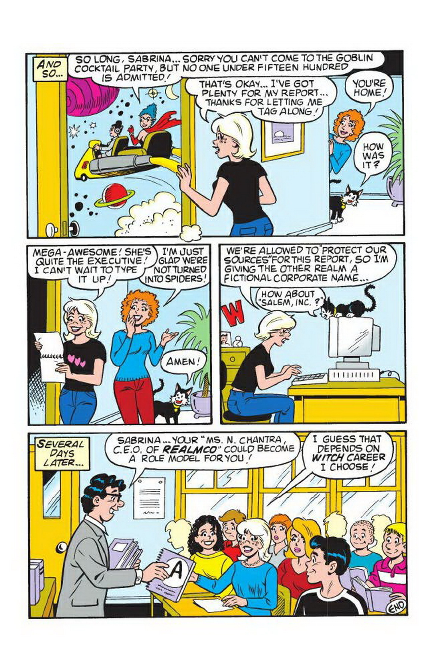 Read online Sabrina the Teenage Witch: 50 Magical Stories comic -  Issue # TPB (Part 2) - 24