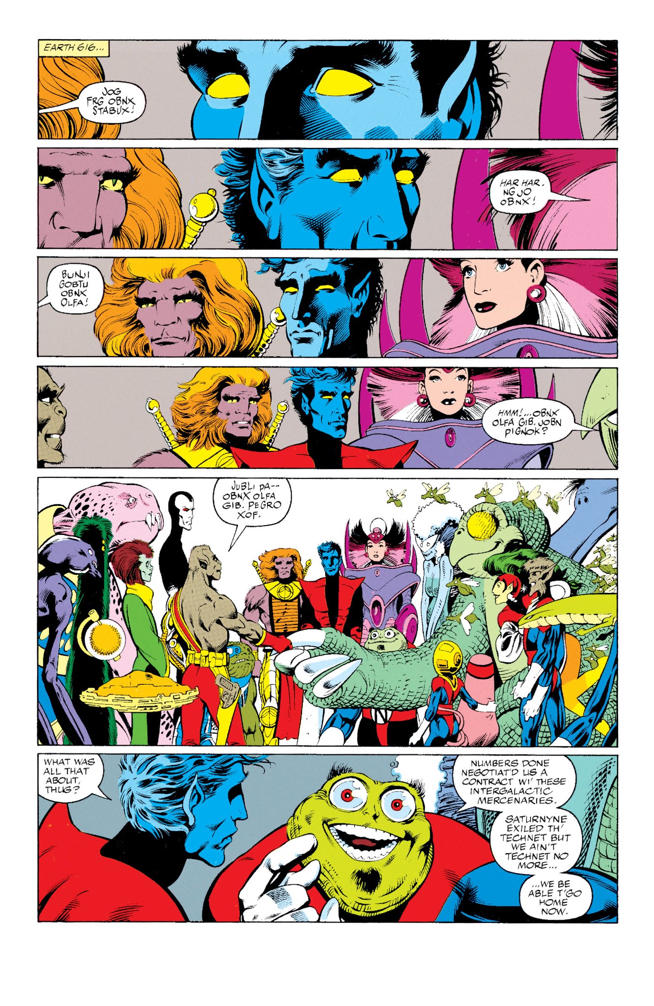 Read online Excalibur Visionaries: Alan Davis comic -  Issue # TPB 1 (Part 2) - 35