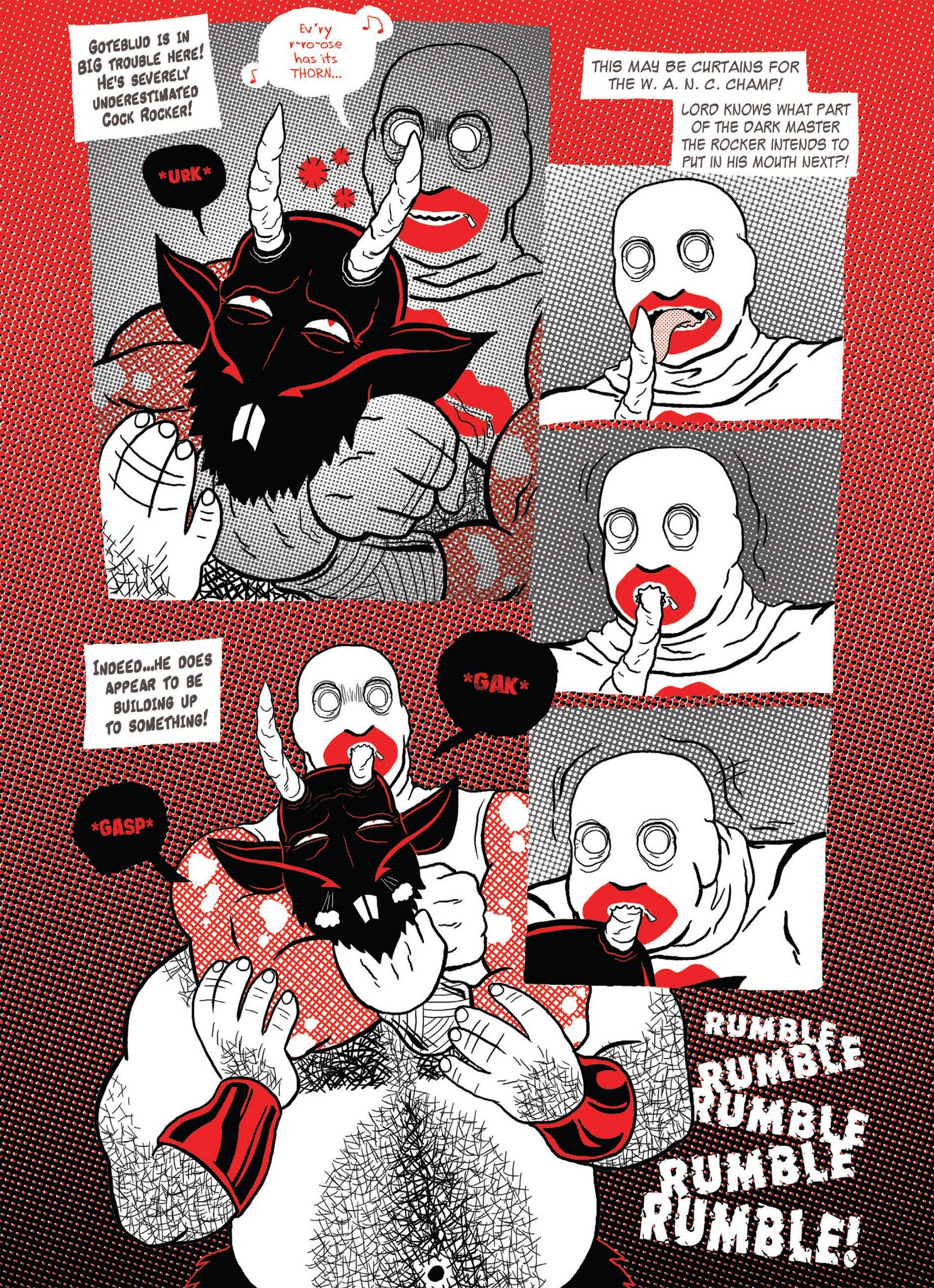 Read online Wuvable Oaf: Blood & Metal comic -  Issue # TPB - 54