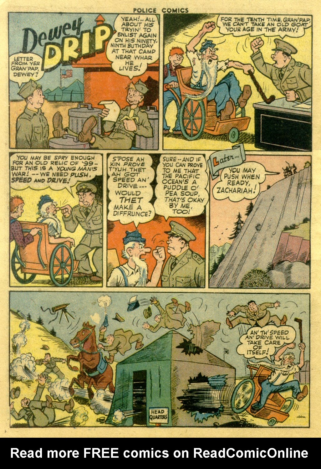 Read online Police Comics comic -  Issue #26 - 21