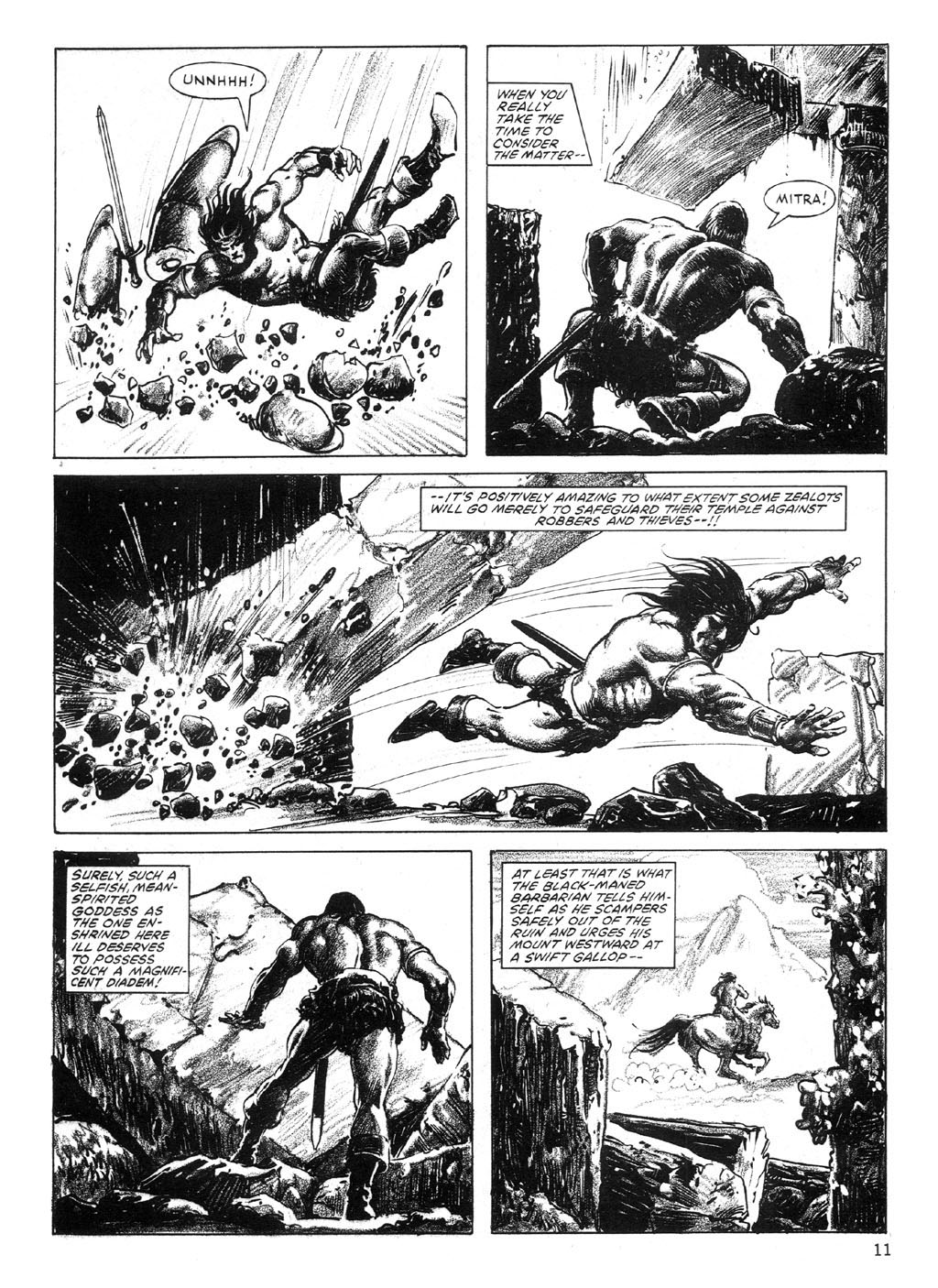 Read online The Savage Sword Of Conan comic -  Issue #89 - 11