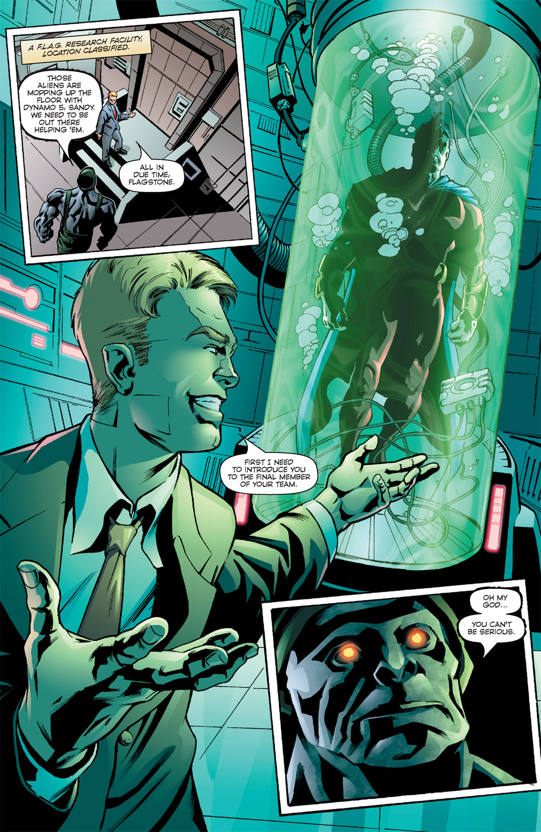 Read online Dynamo 5: Sins Of The Father comic -  Issue #3 - 12