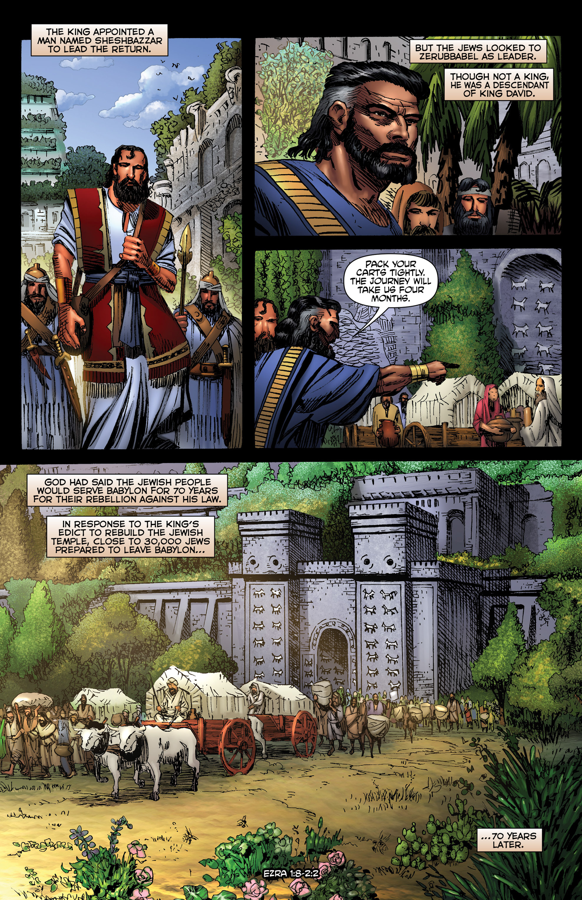 Read online The Kingstone Bible comic -  Issue #7 - 131