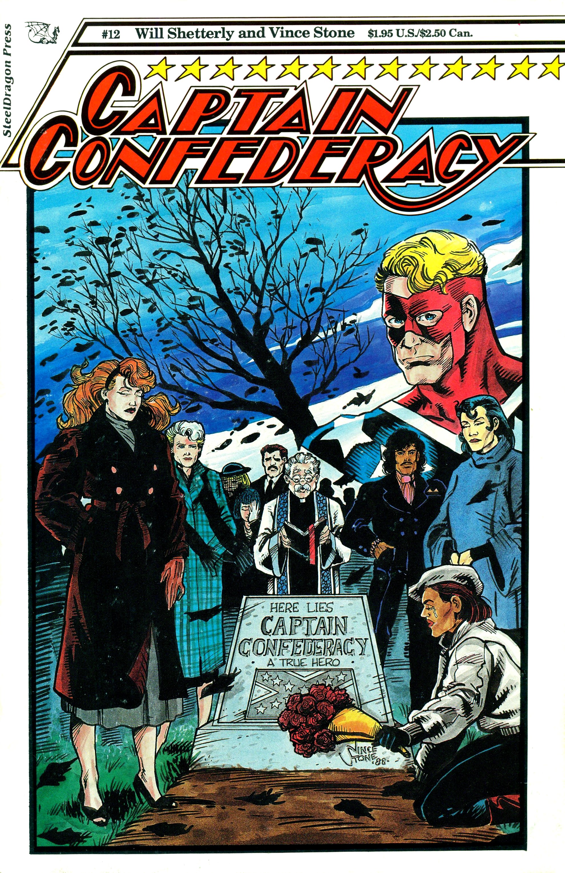 Read online Captain Confederacy (1986) comic -  Issue #12 - 1