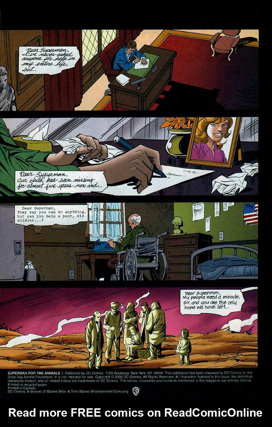 Read online Superman For the Animals comic -  Issue # Full - 2