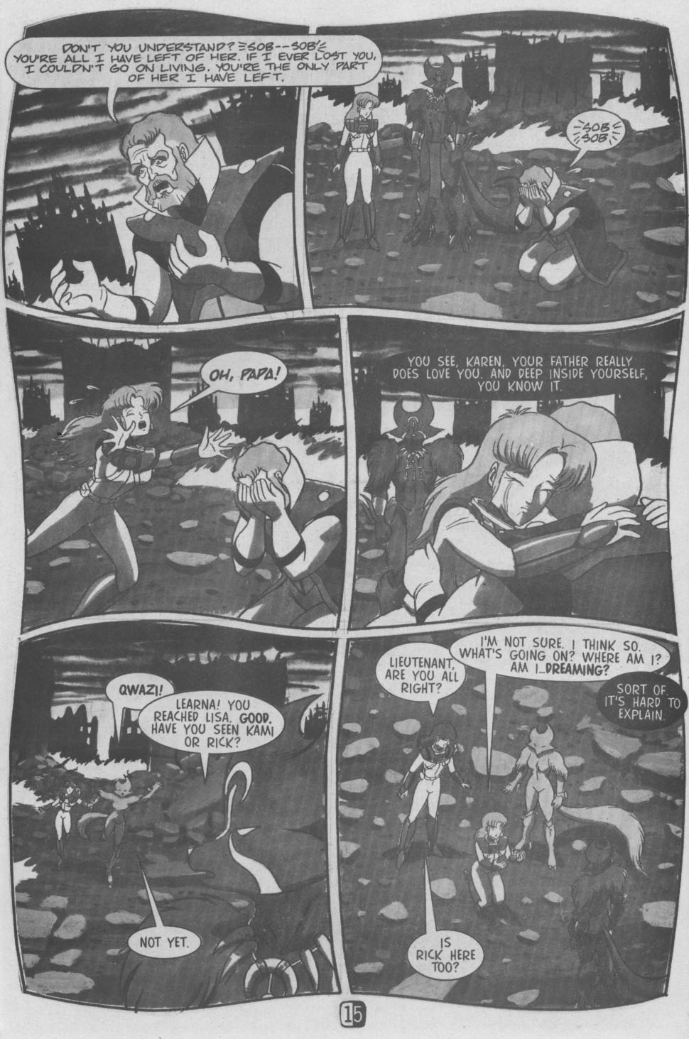 Read online Robotech II: The Sentinels comic -  Issue #18 - 16
