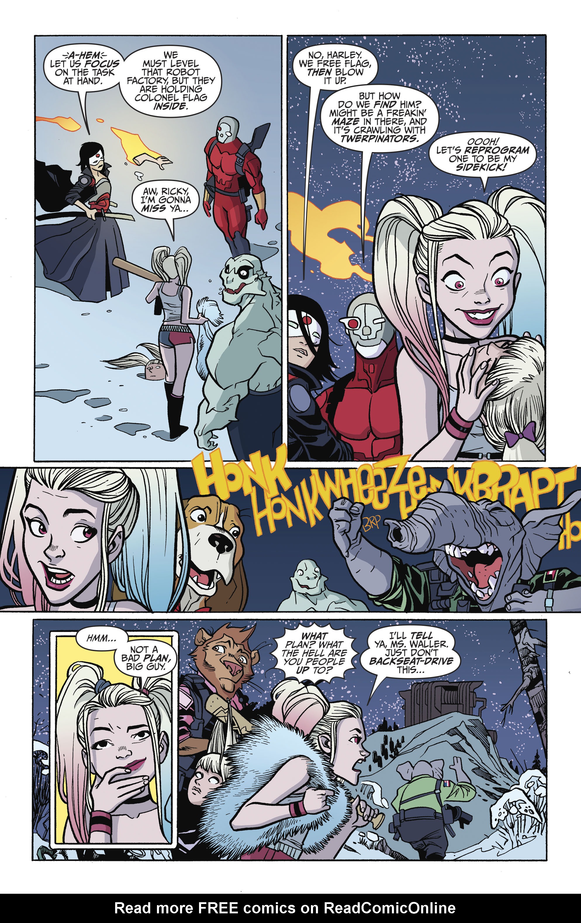 Read online Suicide Squad/Banana Splits Special comic -  Issue # Full - 24