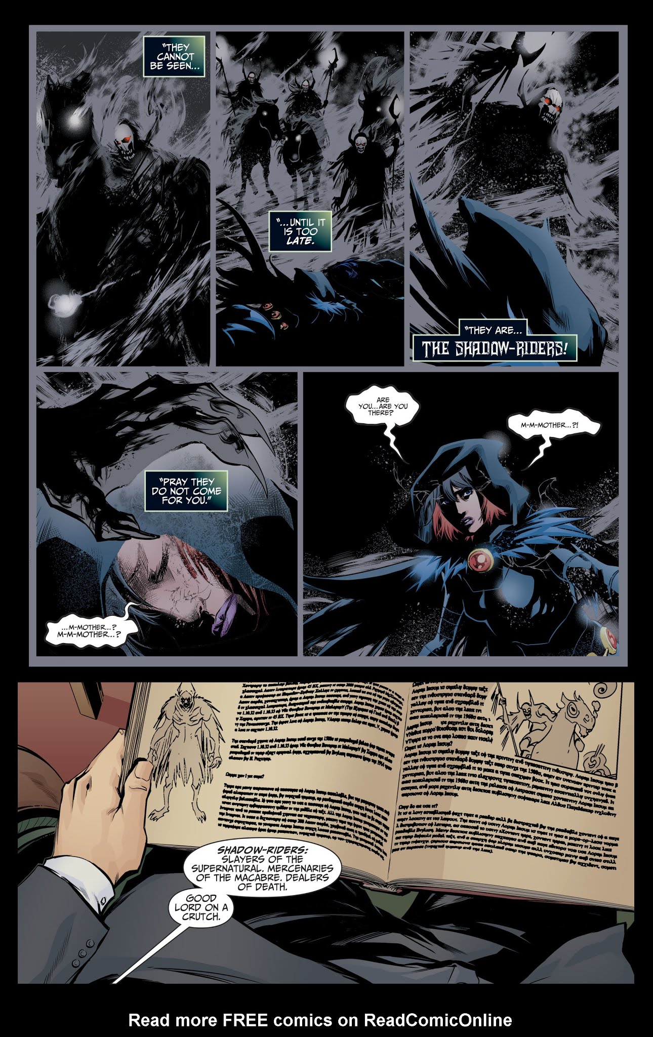 Read online Raven: Daughter of Darkness comic -  Issue #5 - 4