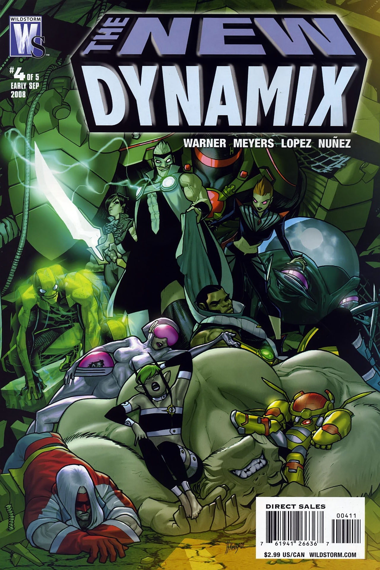 Read online The New Dynamix comic -  Issue #4 - 1