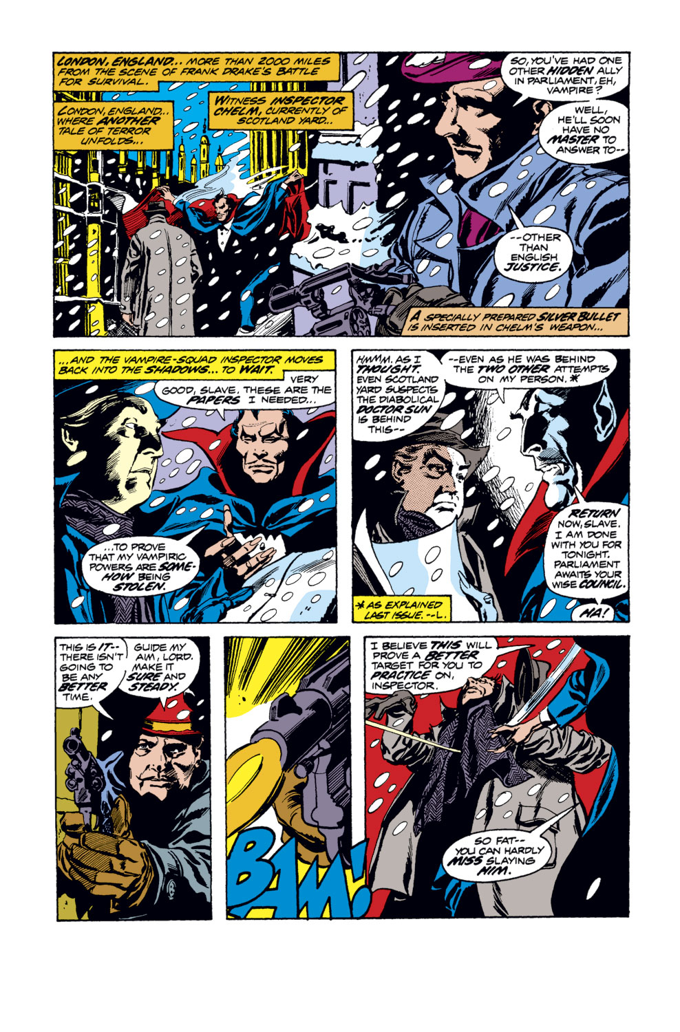 Read online Tomb of Dracula (1972) comic -  Issue #34 - 6