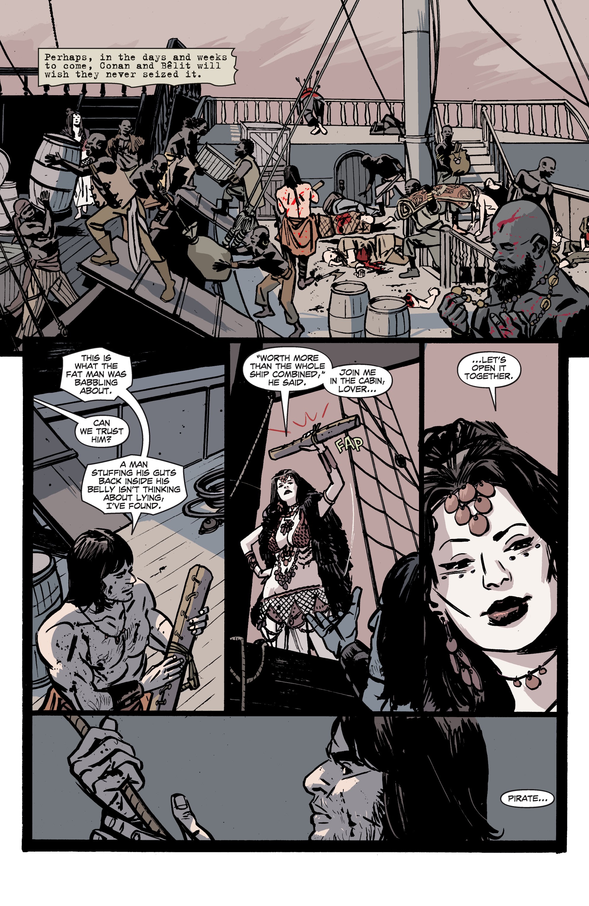 Read online Conan Chronicles Epic Collection comic -  Issue # TPB The Song of Belit (Part 3) - 77