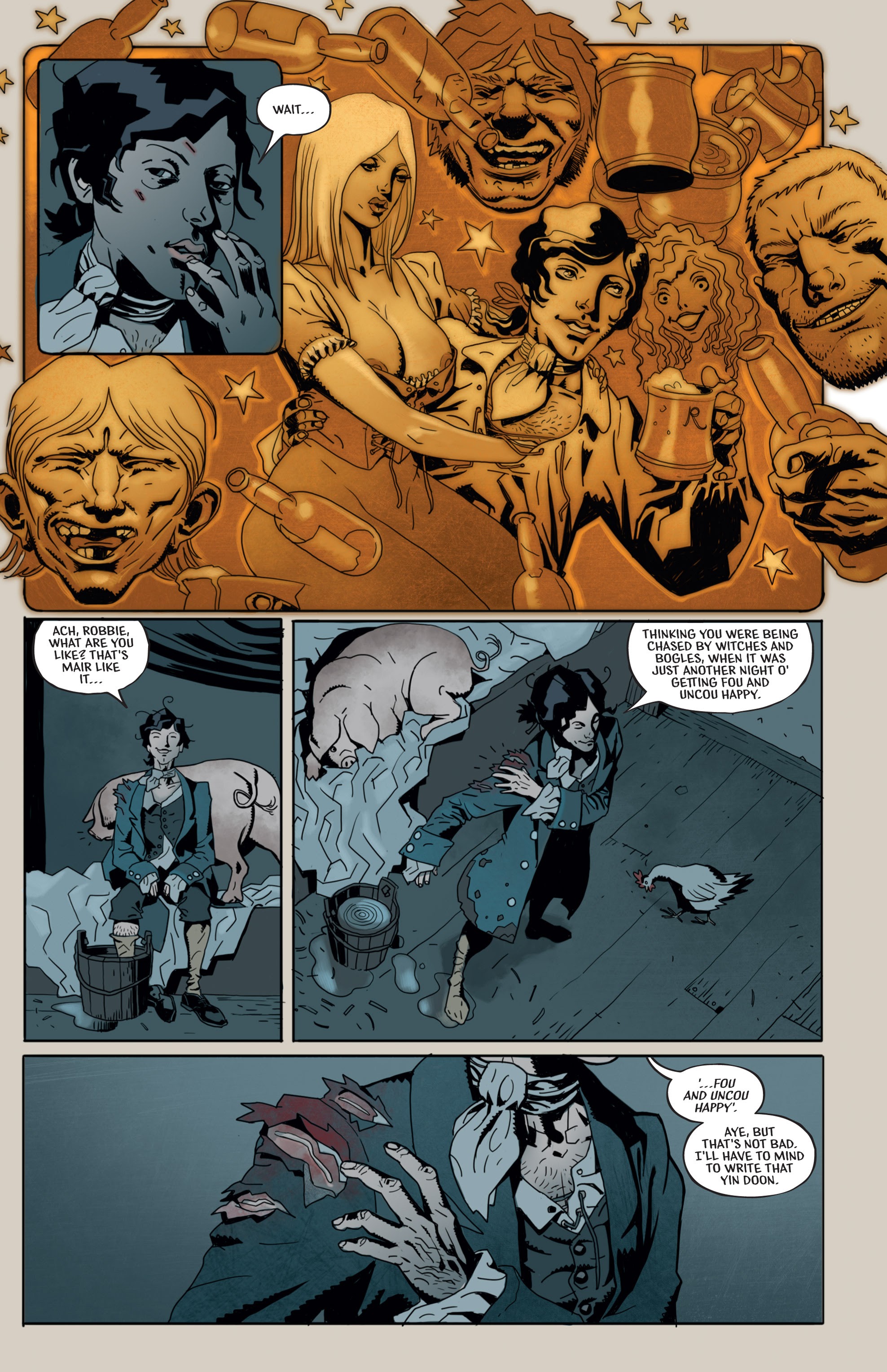 Read online Robbie Burns: Witch Hunter comic -  Issue # TPB - 28
