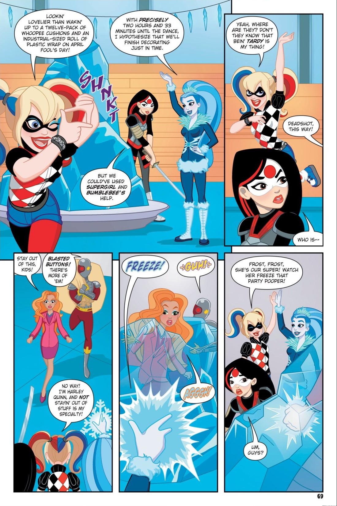 Read online DC Super Hero Girls: Date With Disaster comic -  Issue # TPB - 68