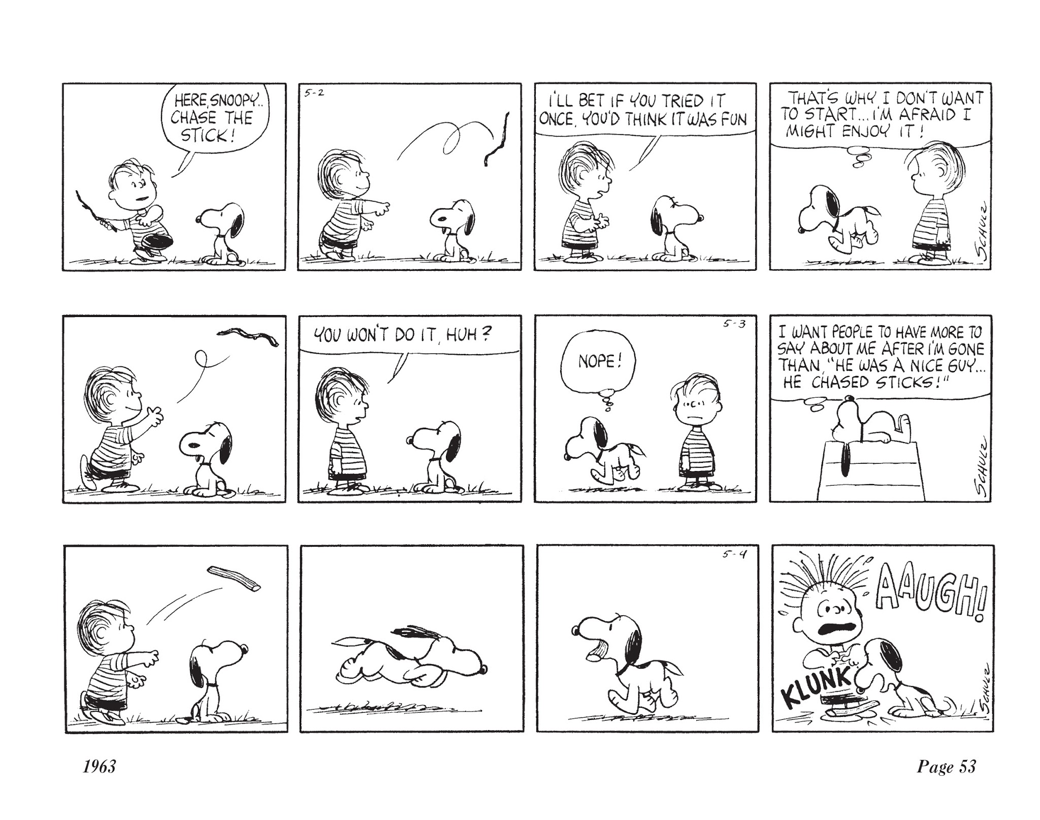 Read online The Complete Peanuts comic -  Issue # TPB 7 - 64