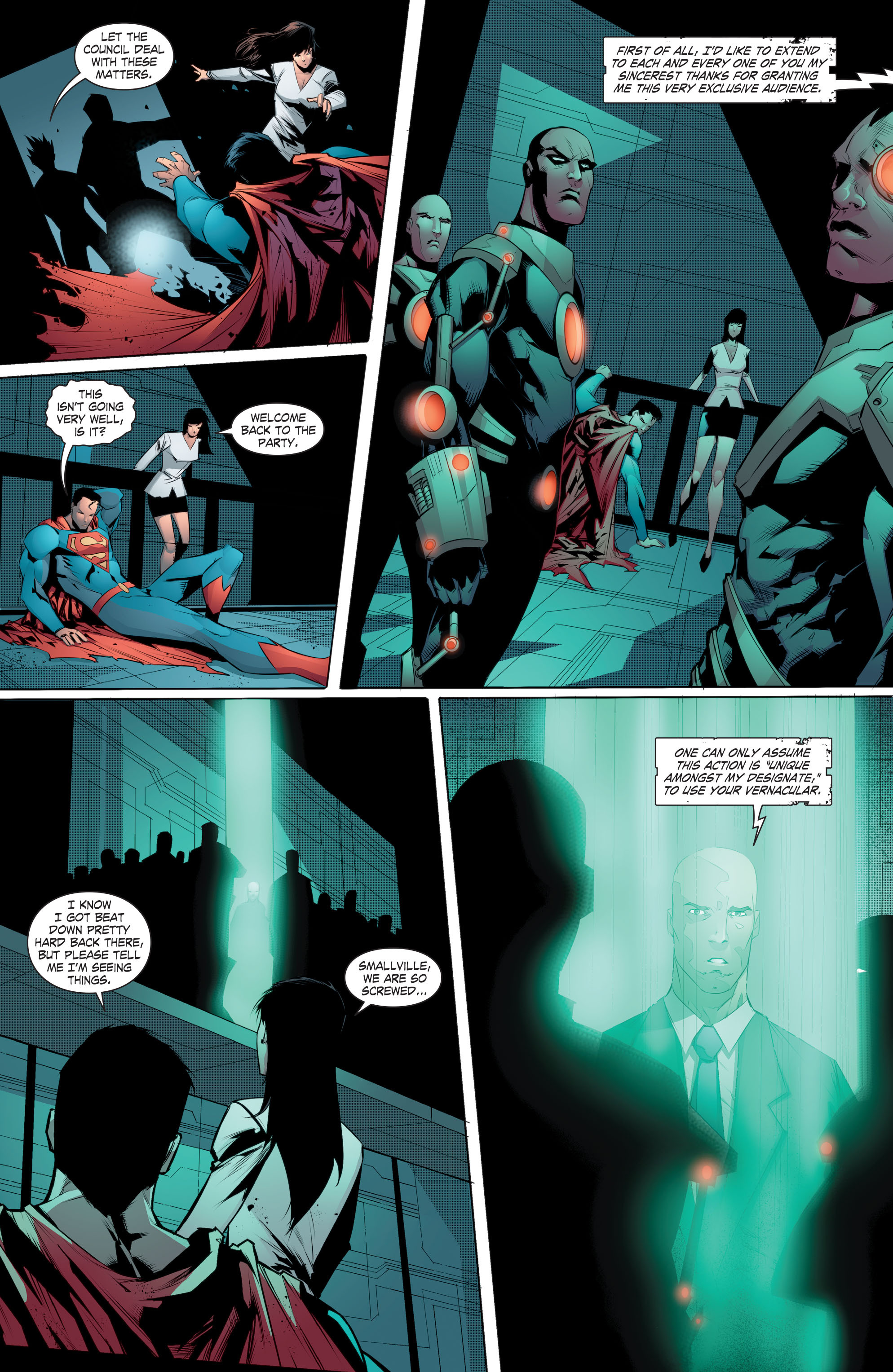 Read online Smallville Season 11 [II] comic -  Issue # TPB 8 - 141