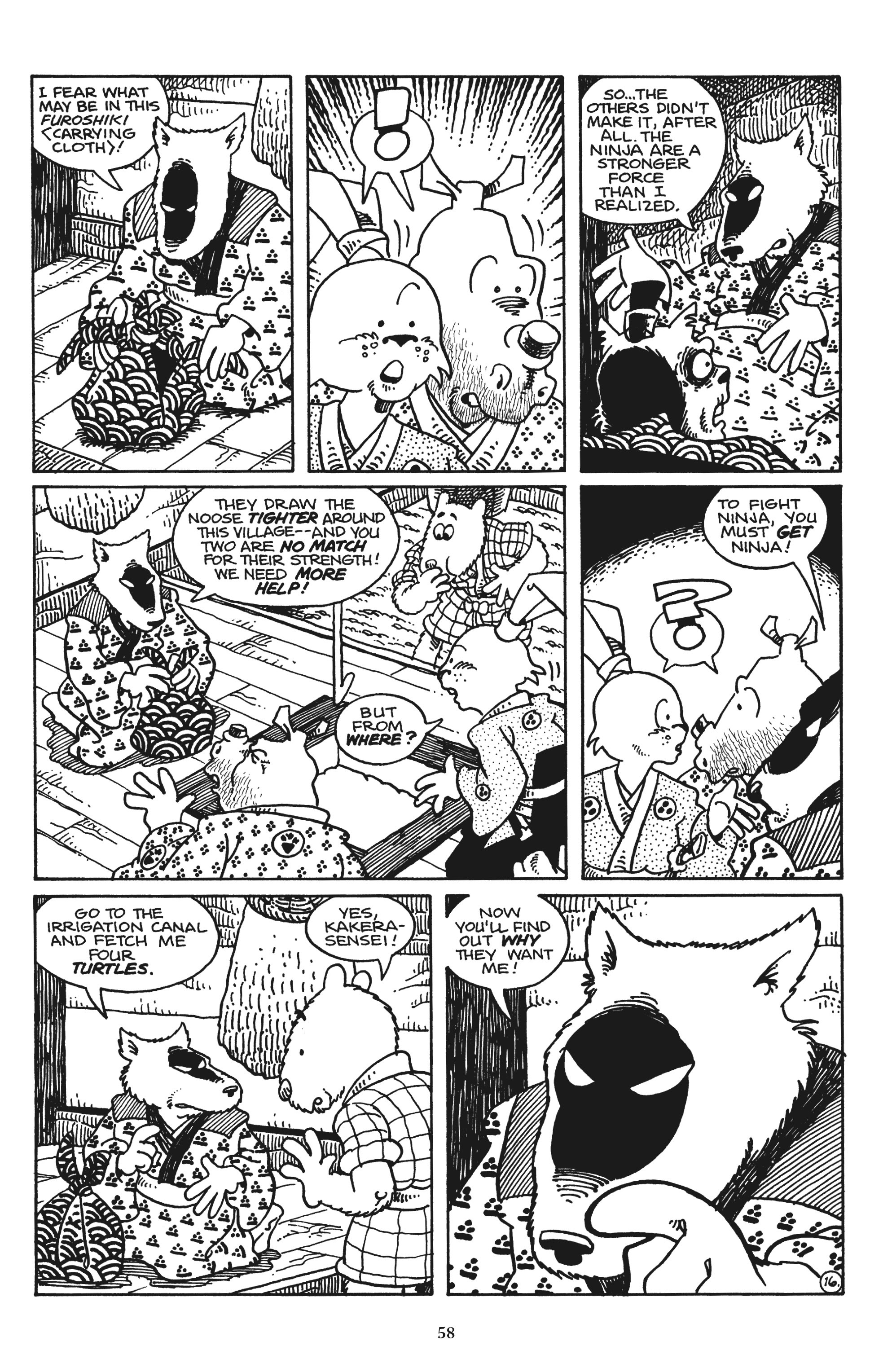 Read online Usagi Yojimbo/Teenage Mutant Ninja Turtles: The Complete Collection comic -  Issue # TPB (Part 1) - 54
