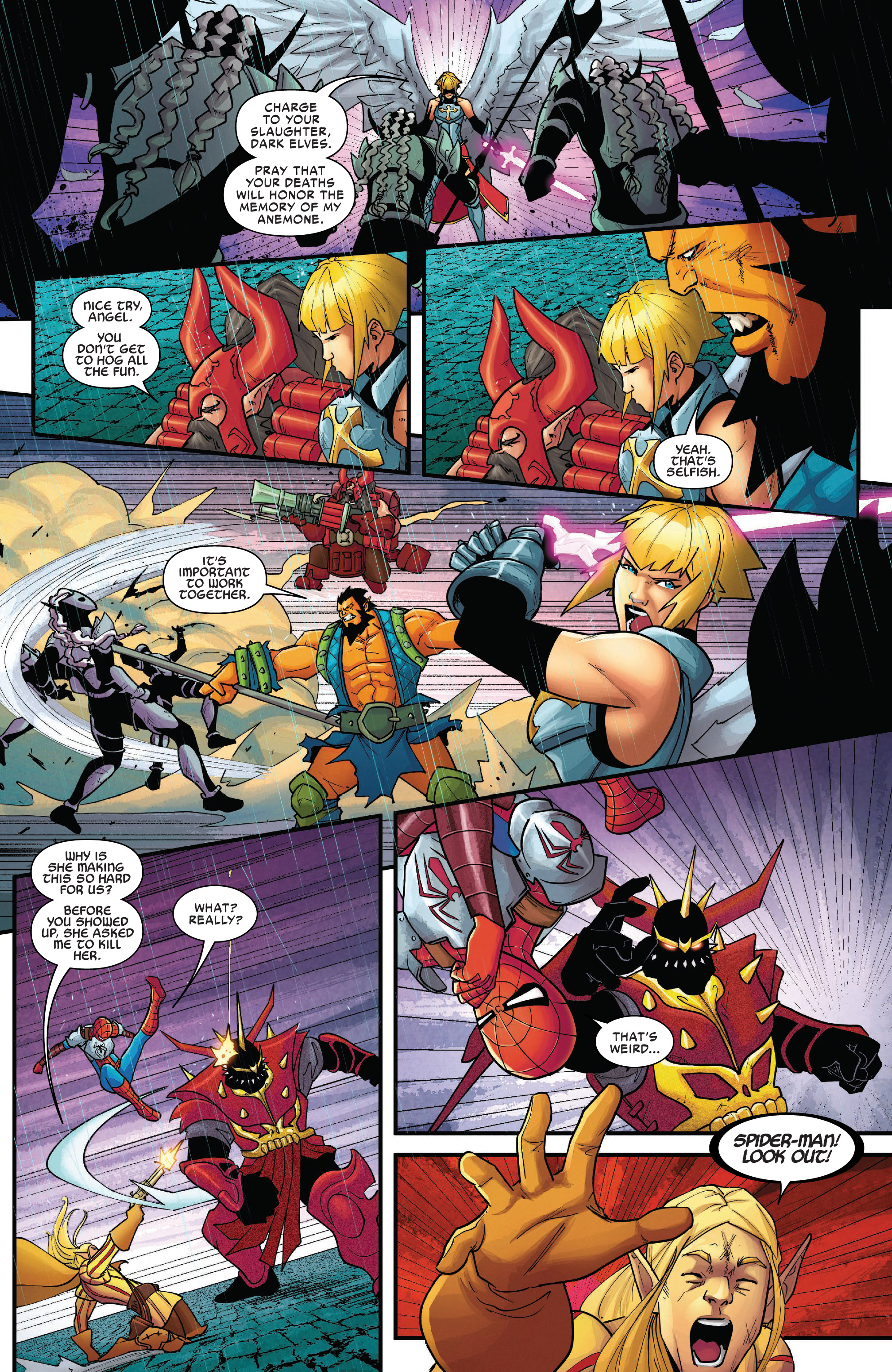 Read online War of the Realms: Spider-Man & the League of Realms comic -  Issue # _TPB - 54