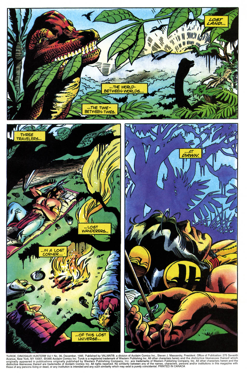 Read online Turok, Dinosaur Hunter (1993) comic -  Issue #36 - 2