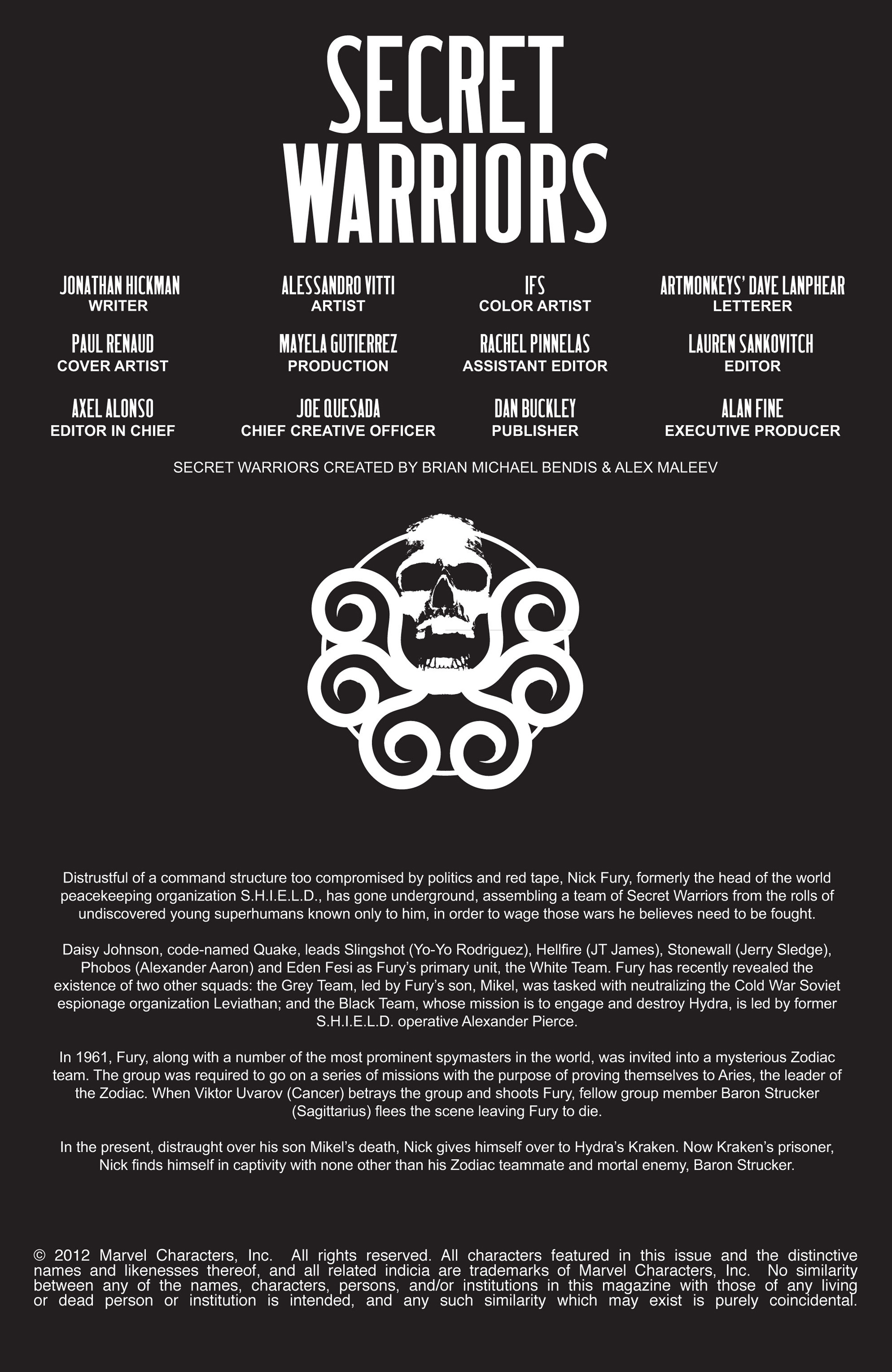 Read online Secret Warriors comic -  Issue #26 - 3