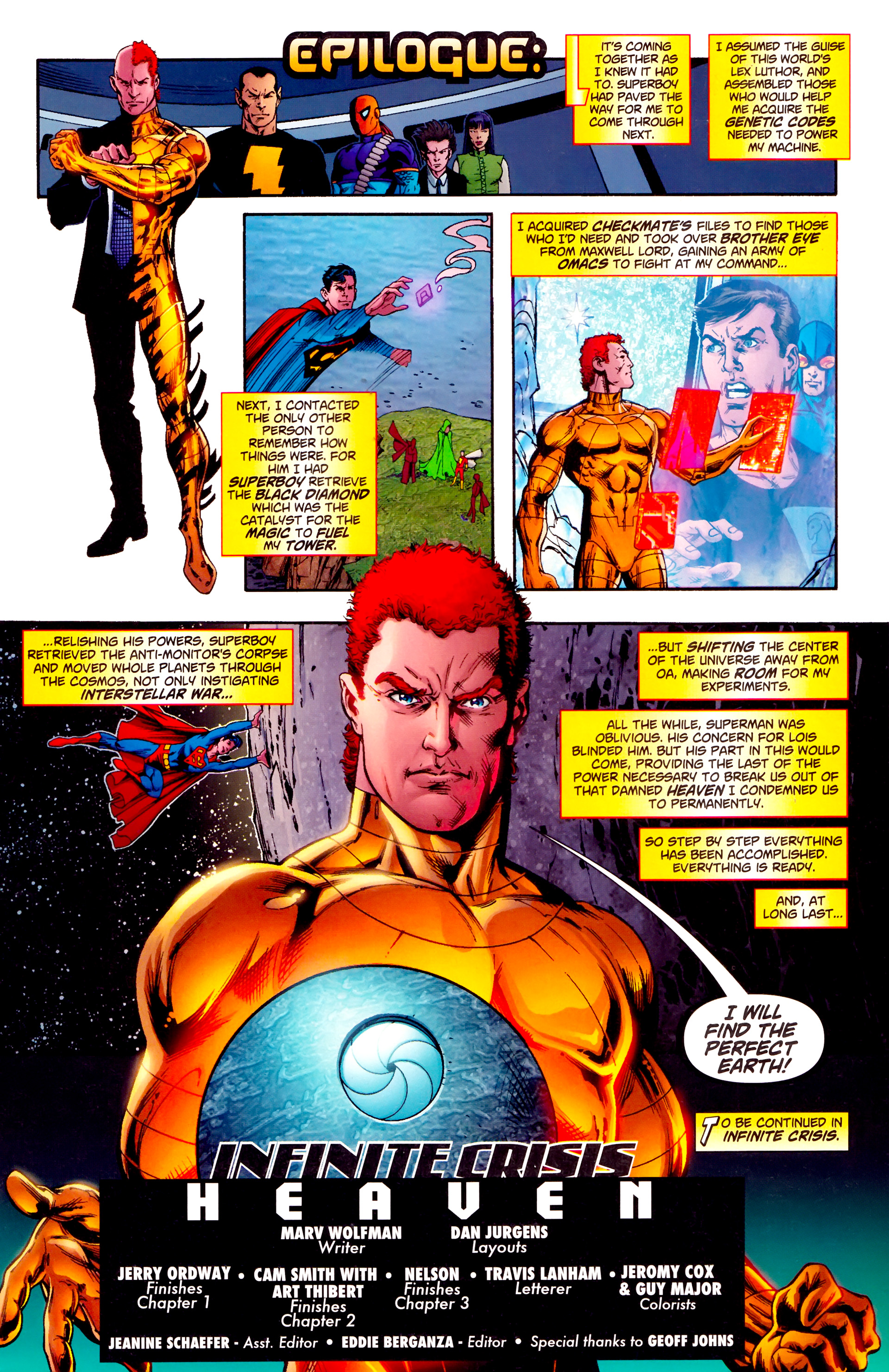 Read online Infinite Crisis Secret Files 2006 comic -  Issue # Full - 46