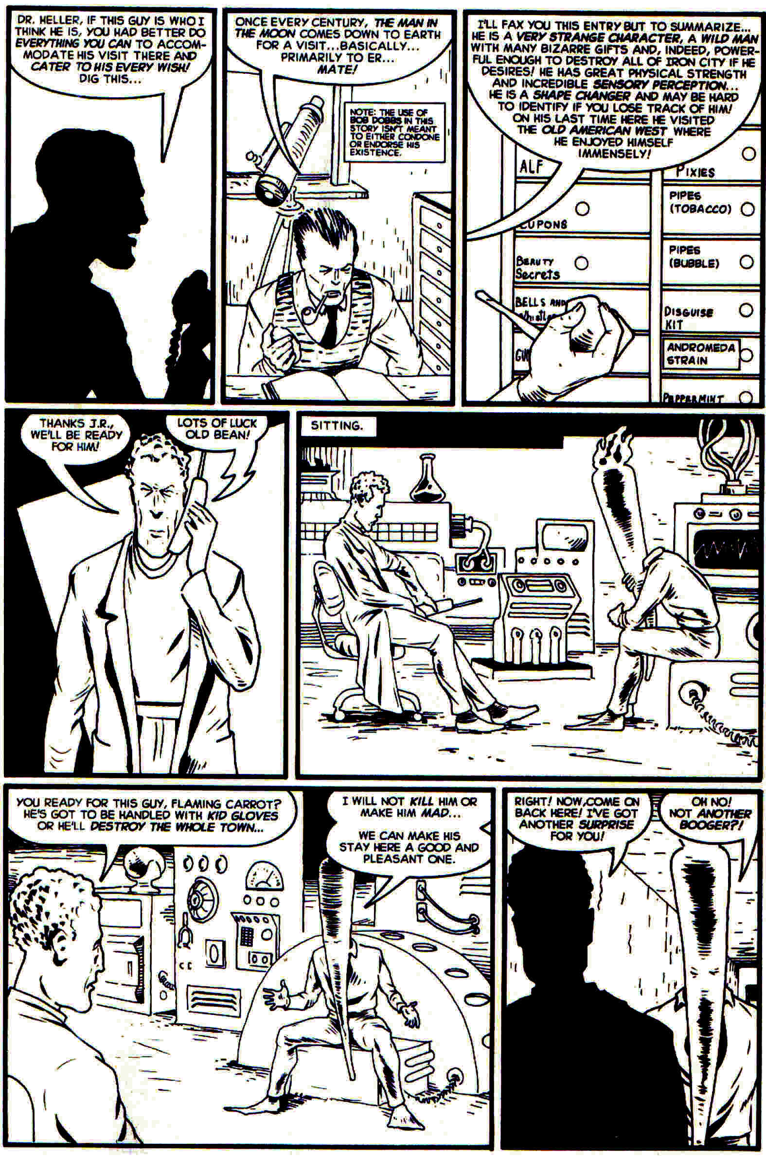 Read online Flaming Carrot Comics (1988) comic -  Issue #28 - 15
