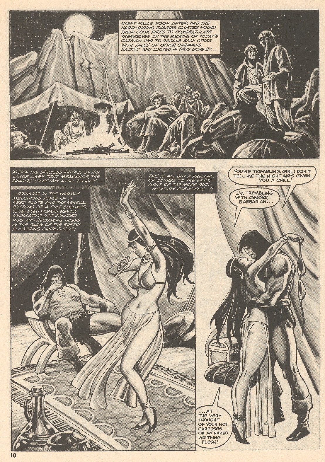 Read online The Savage Sword Of Conan comic -  Issue #76 - 10