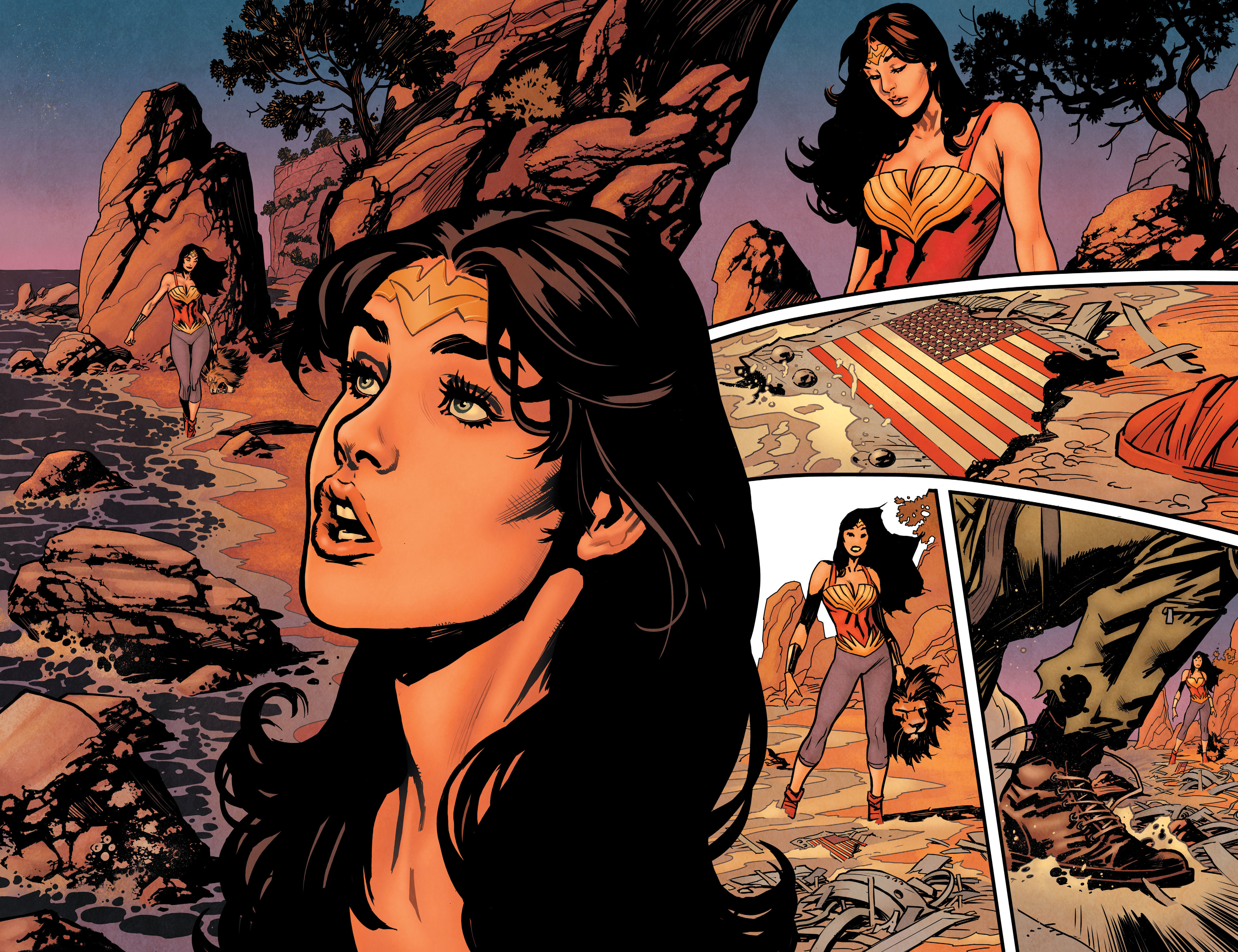 Read online Wonder Woman: Earth One comic -  Issue # TPB 1 - 36