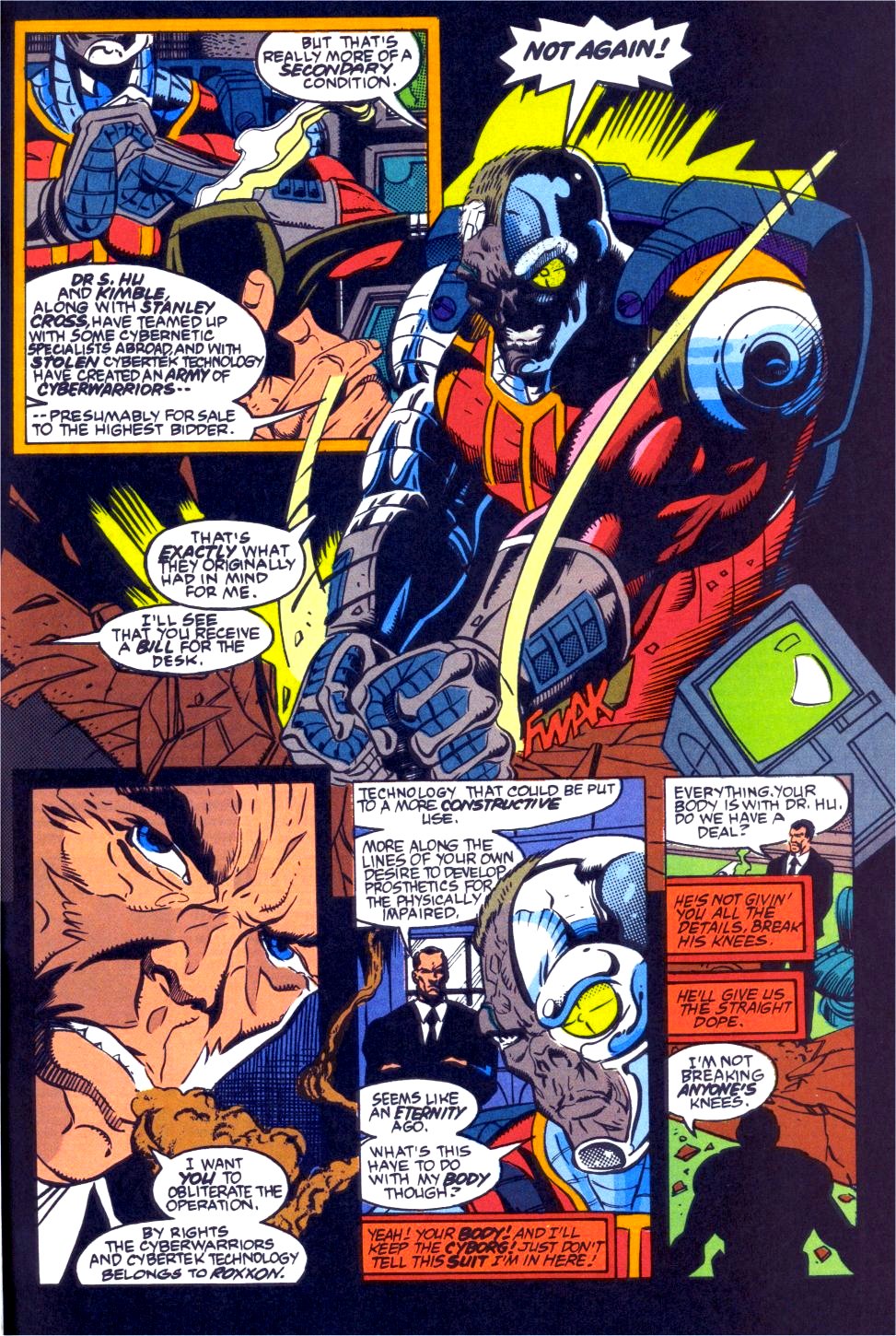 Read online Deathlok (1991) comic -  Issue #17 - 17