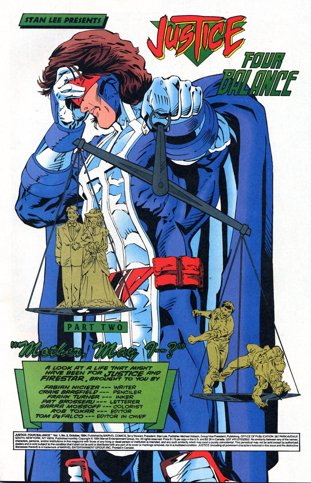 Read online Justice: Four Balance comic -  Issue #2 - 2