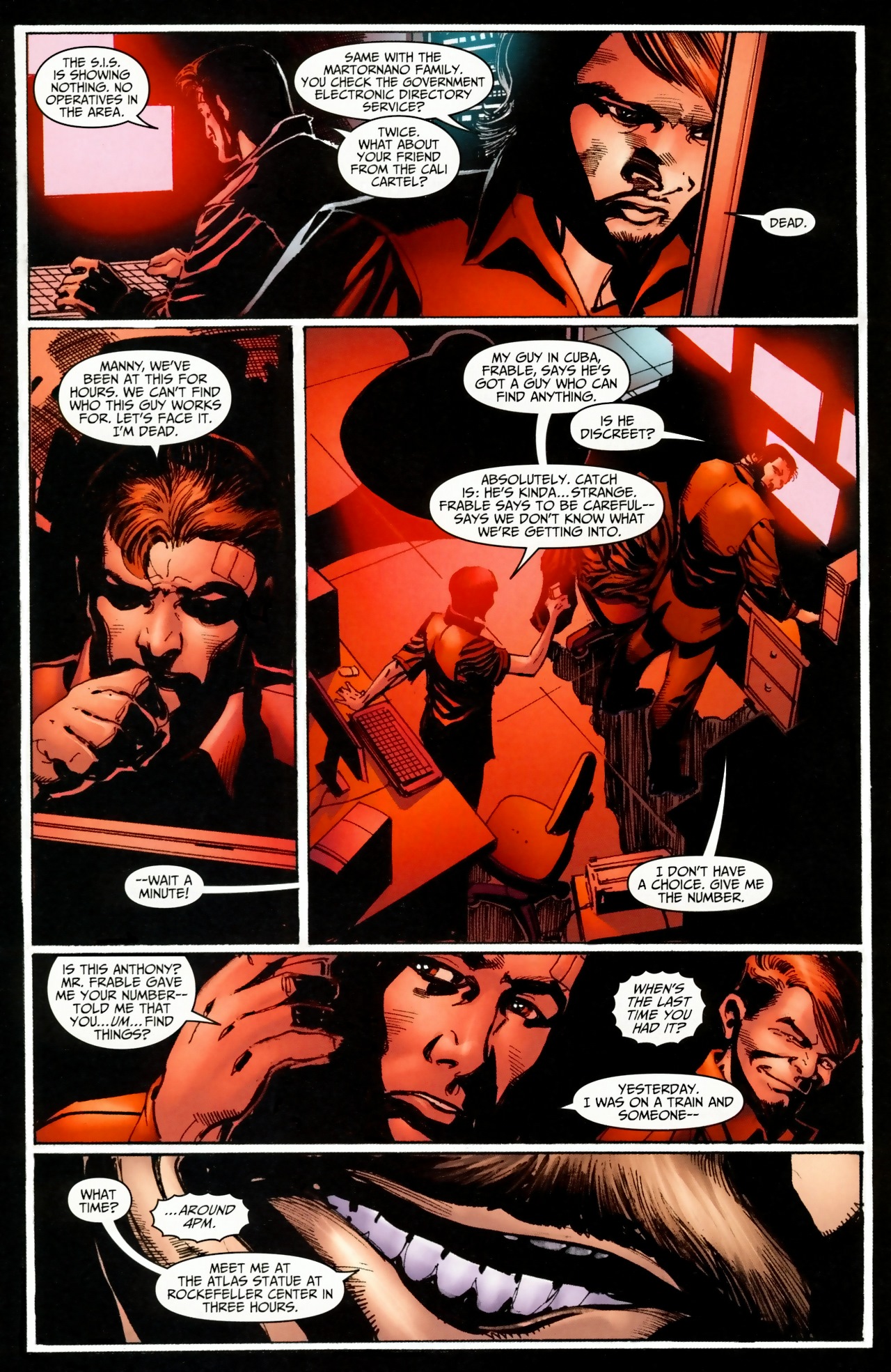 Read online Fringe comic -  Issue #2 - 17