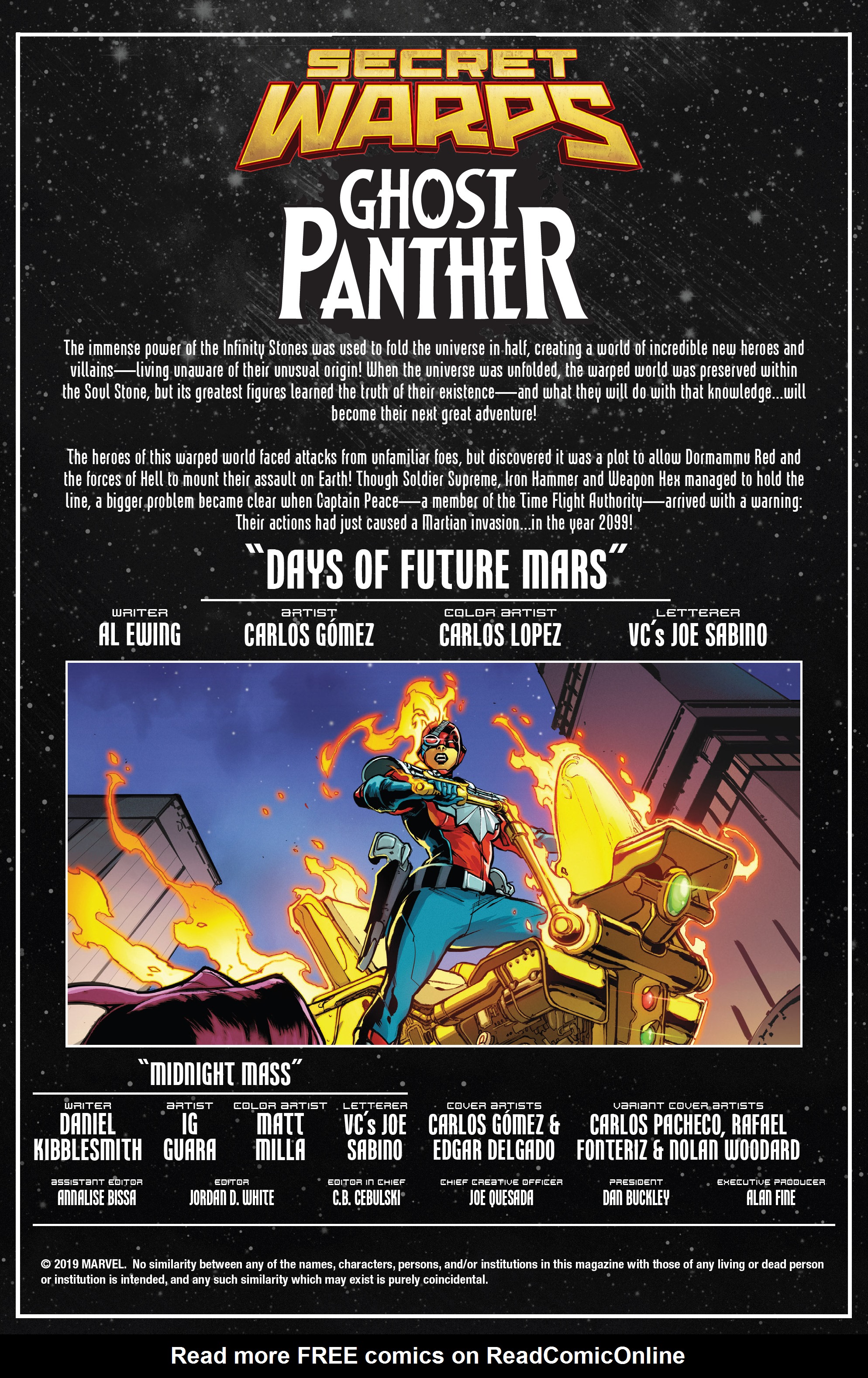 Read online Secret Warps: Ghost Panther Annual comic -  Issue # Full - 2