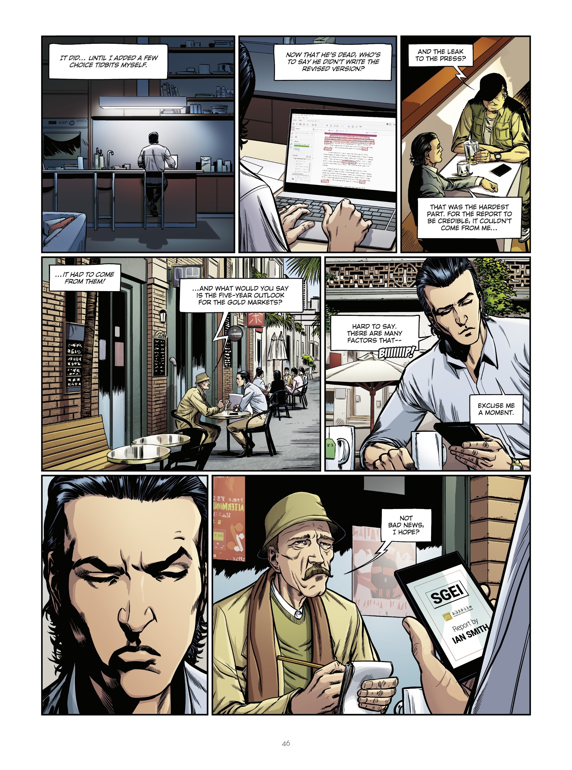 Read online Hedge Fund comic -  Issue #6 - 45