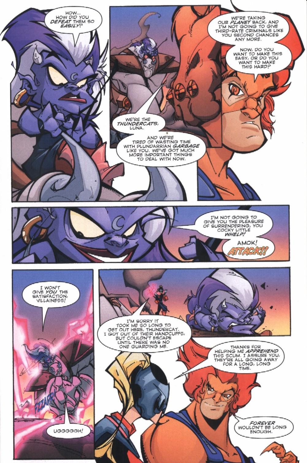 Read online ThunderCats (2002) comic -  Issue #3 - 21