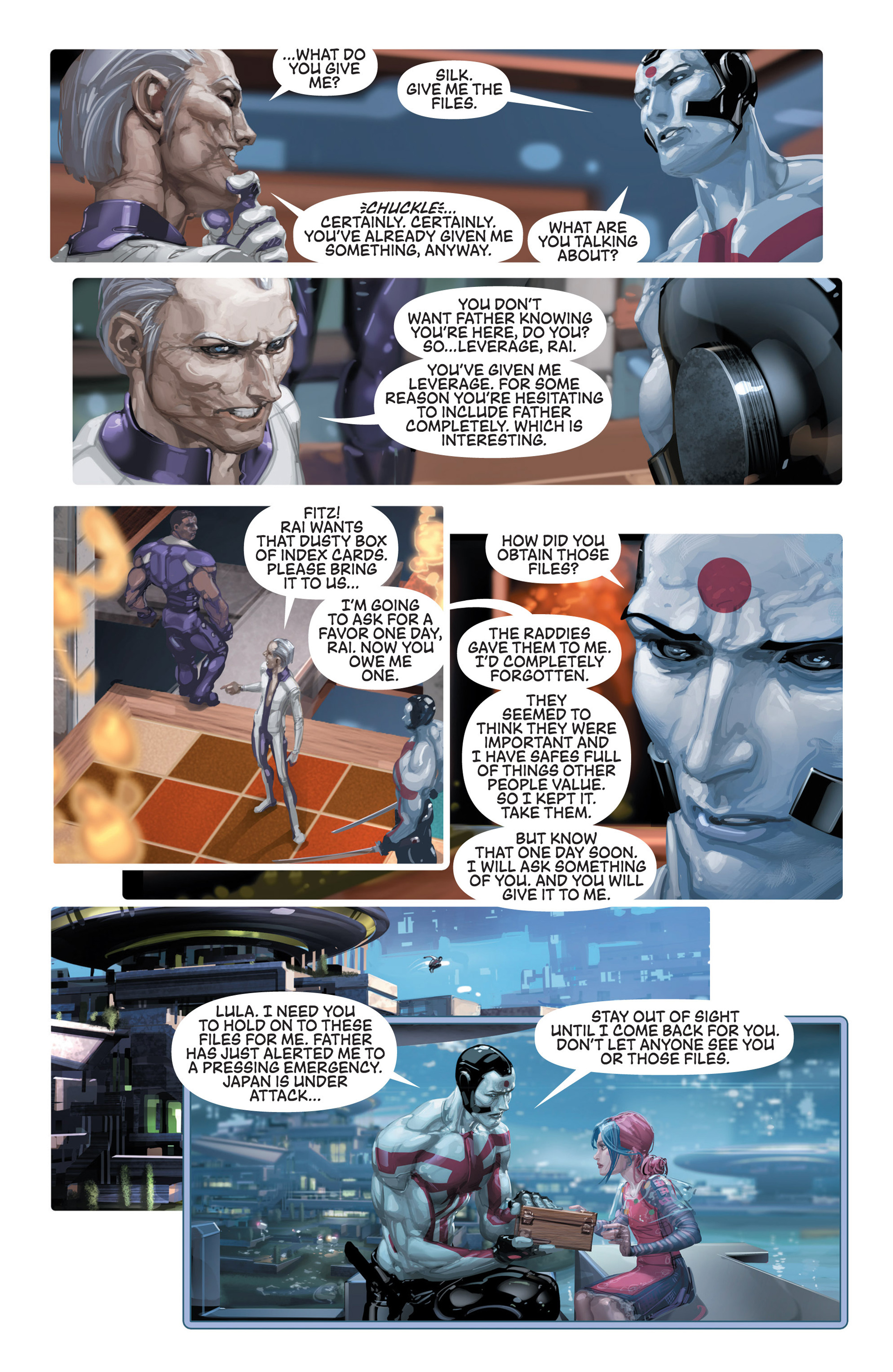 Read online Rai (2014) comic -  Issue #2 - 18