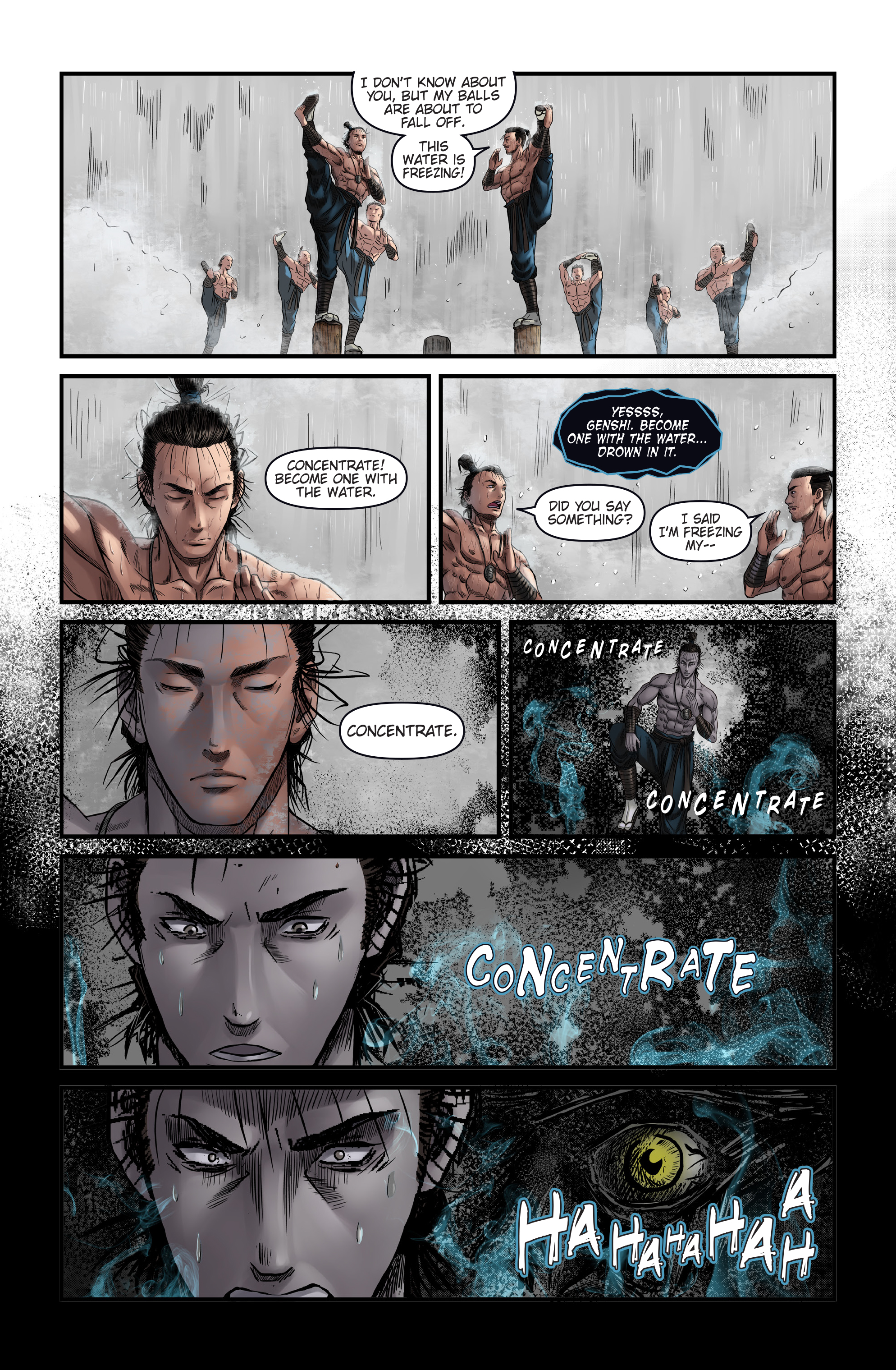 Read online Honor and Curse comic -  Issue #1 - 15