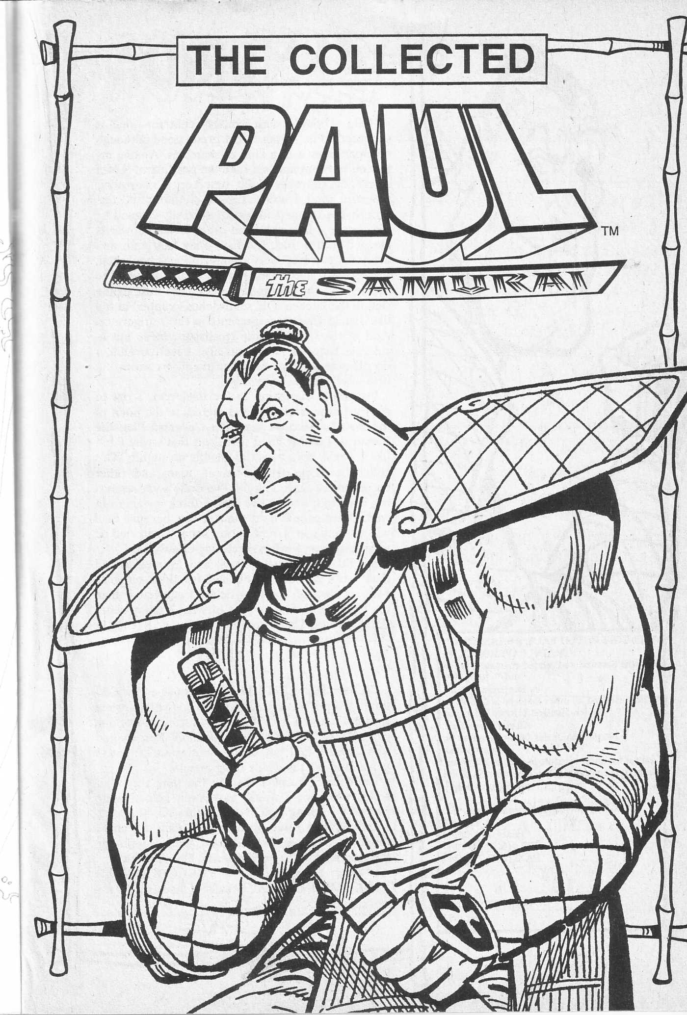 Read online Paul the Samurai (1991) comic -  Issue # TPB - 3