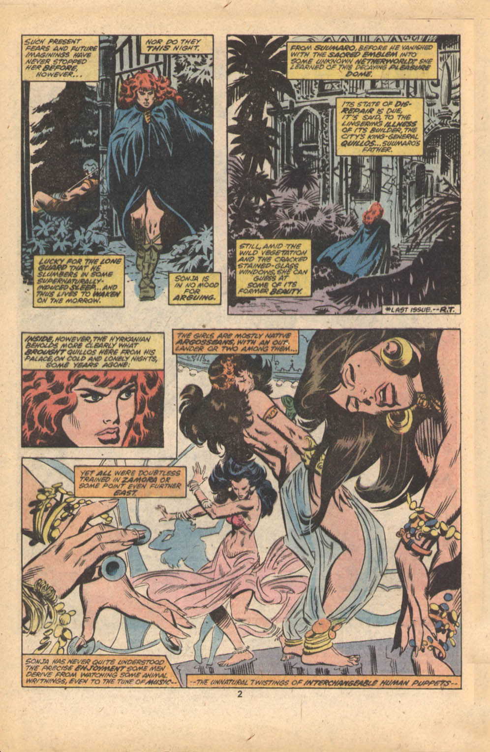 Read online Red Sonja (1977) comic -  Issue #13 - 3