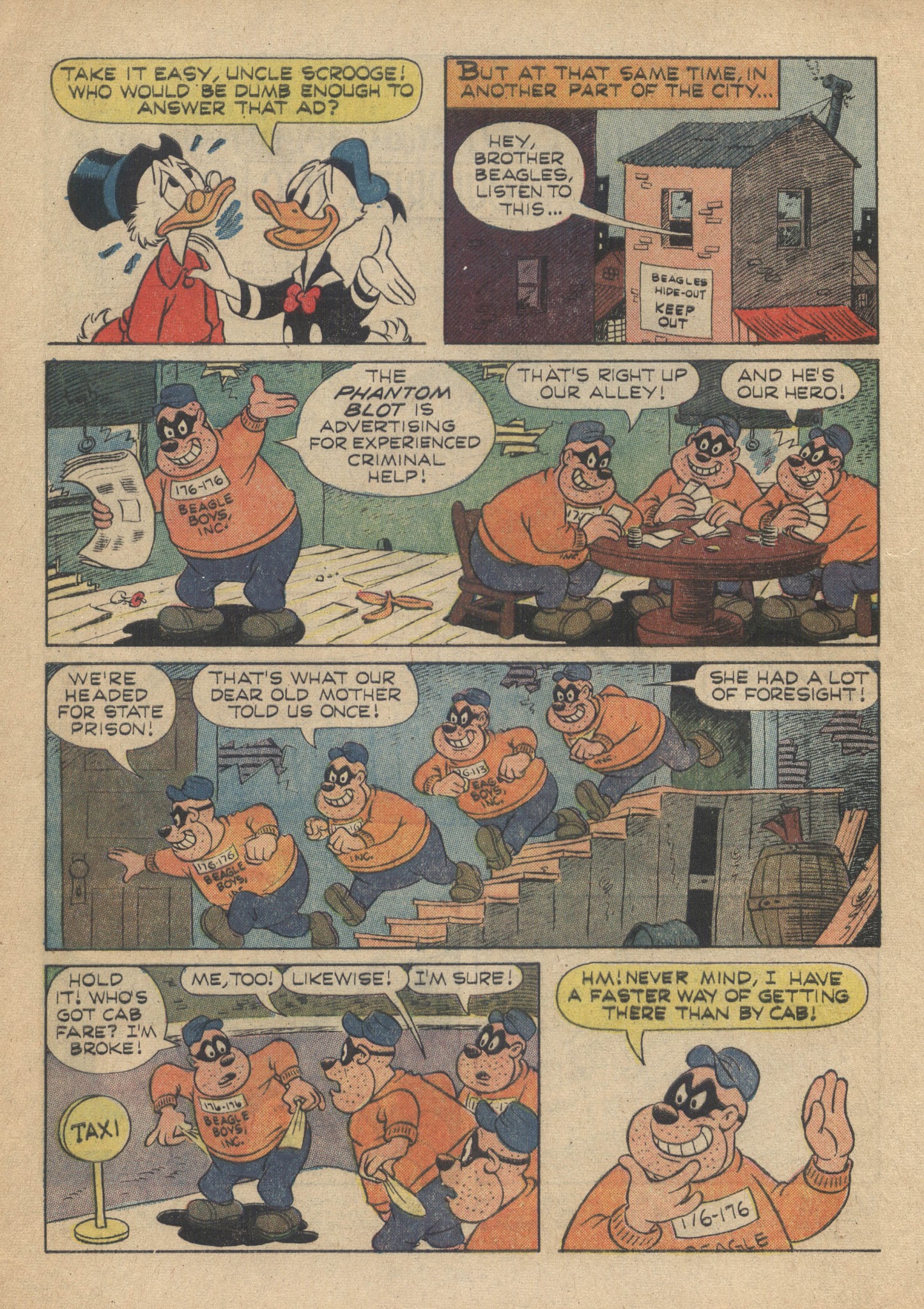 Read online Walt Disney's The Phantom Blot comic -  Issue #3 - 4