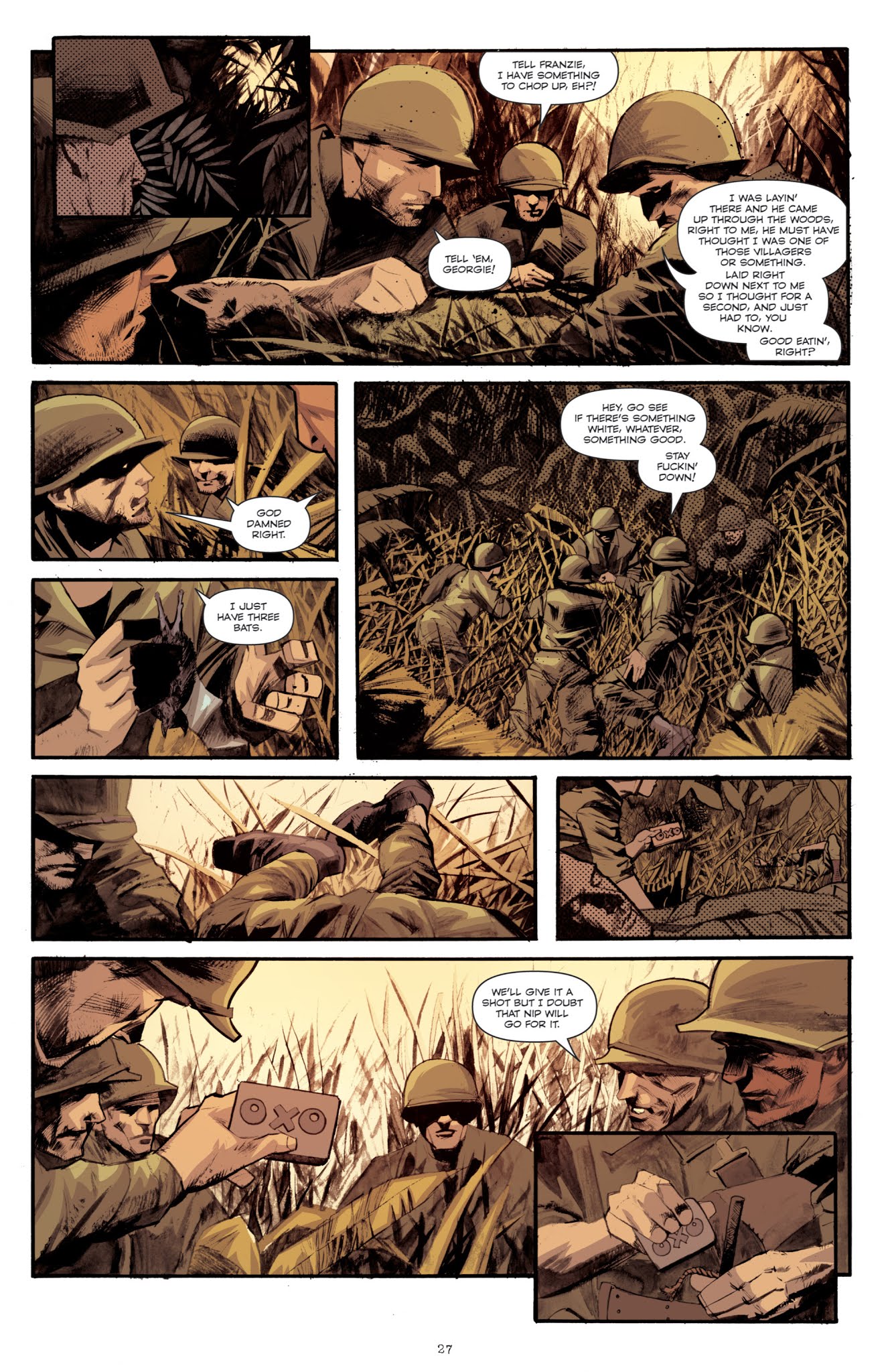 Read online Fever Ridge: A Tale of MacArthur's Jungle War comic -  Issue # _TPB - 26